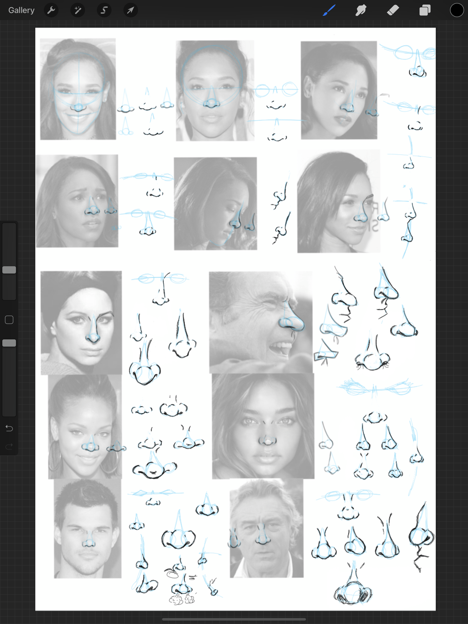 How to draw Faces - image 7 - student project