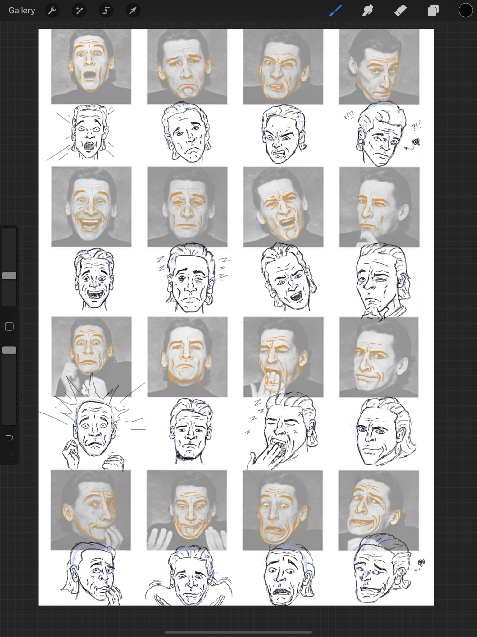 How to draw Faces - image 20 - student project