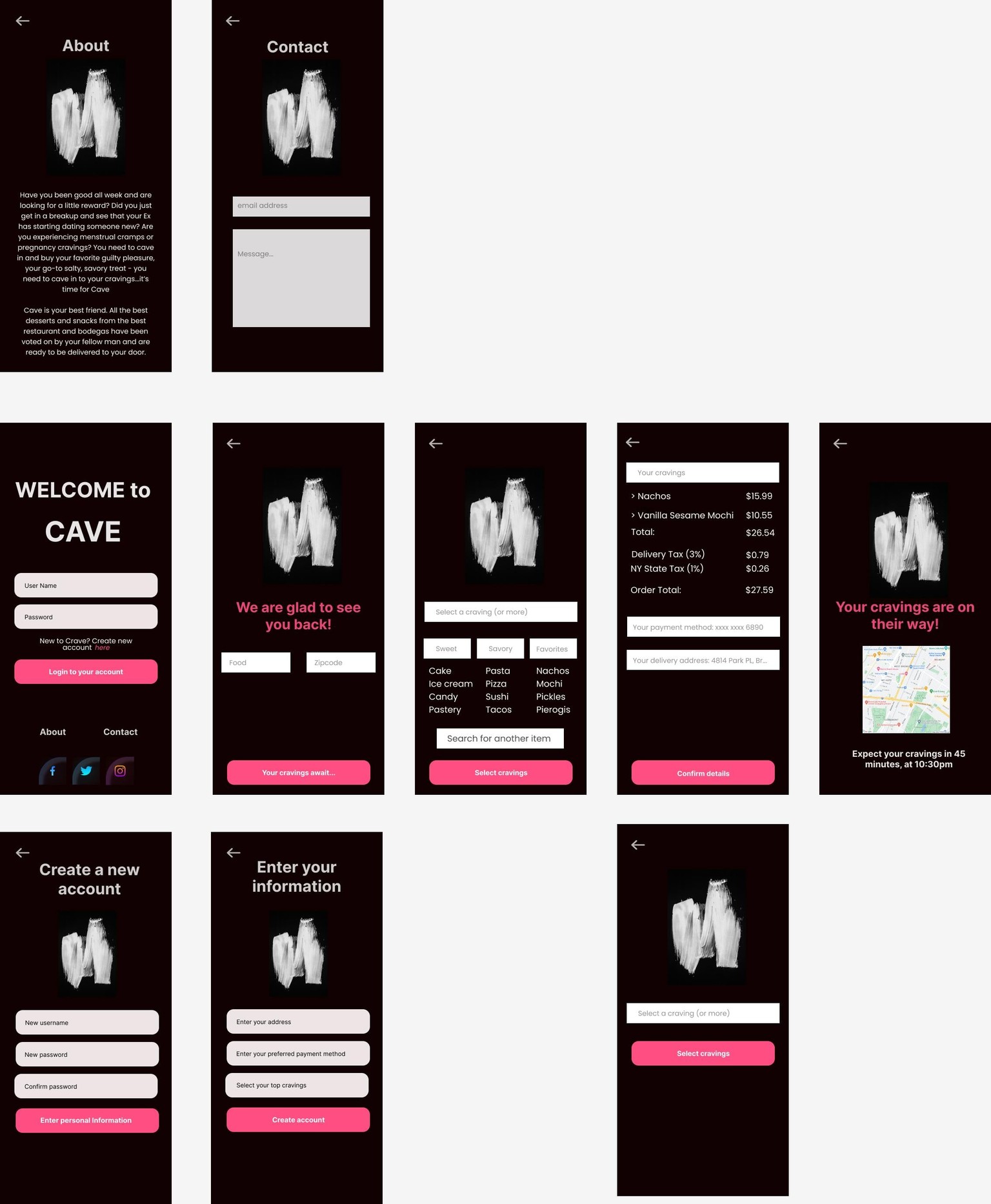 Cave Mobile App - image 1 - student project