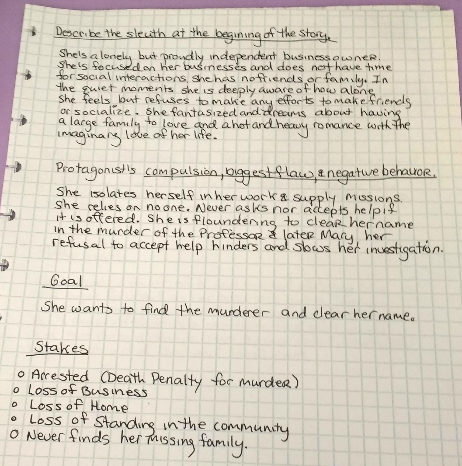 Cozy Mystery - Rebecca - image 5 - student project