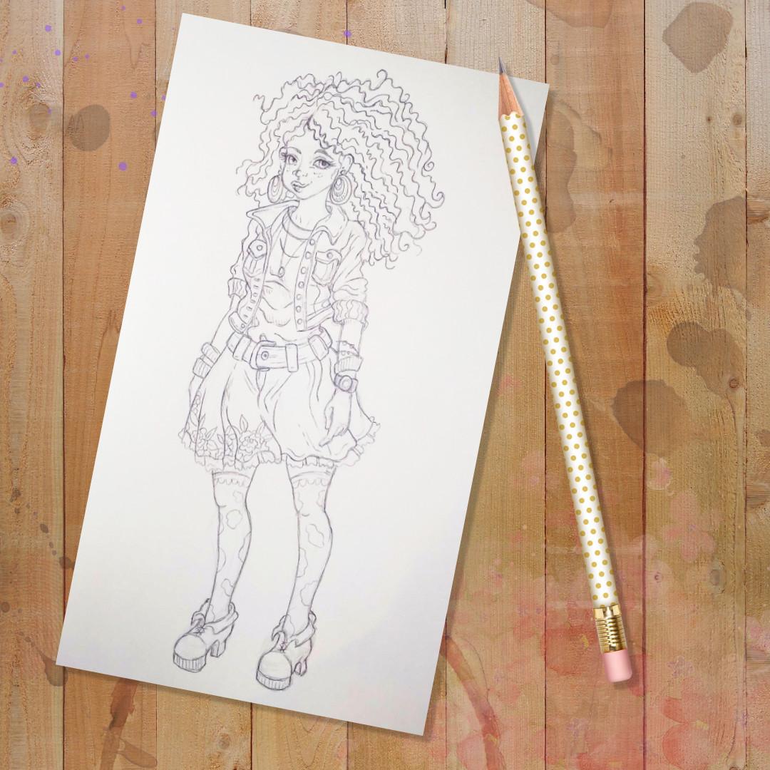 First Drawing - image 1 - student project