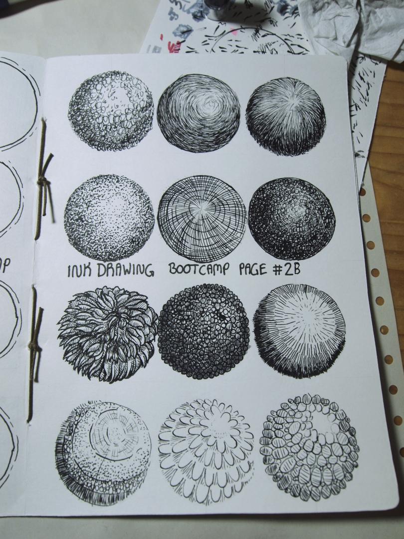 Prepping for Inktober - image 4 - student project