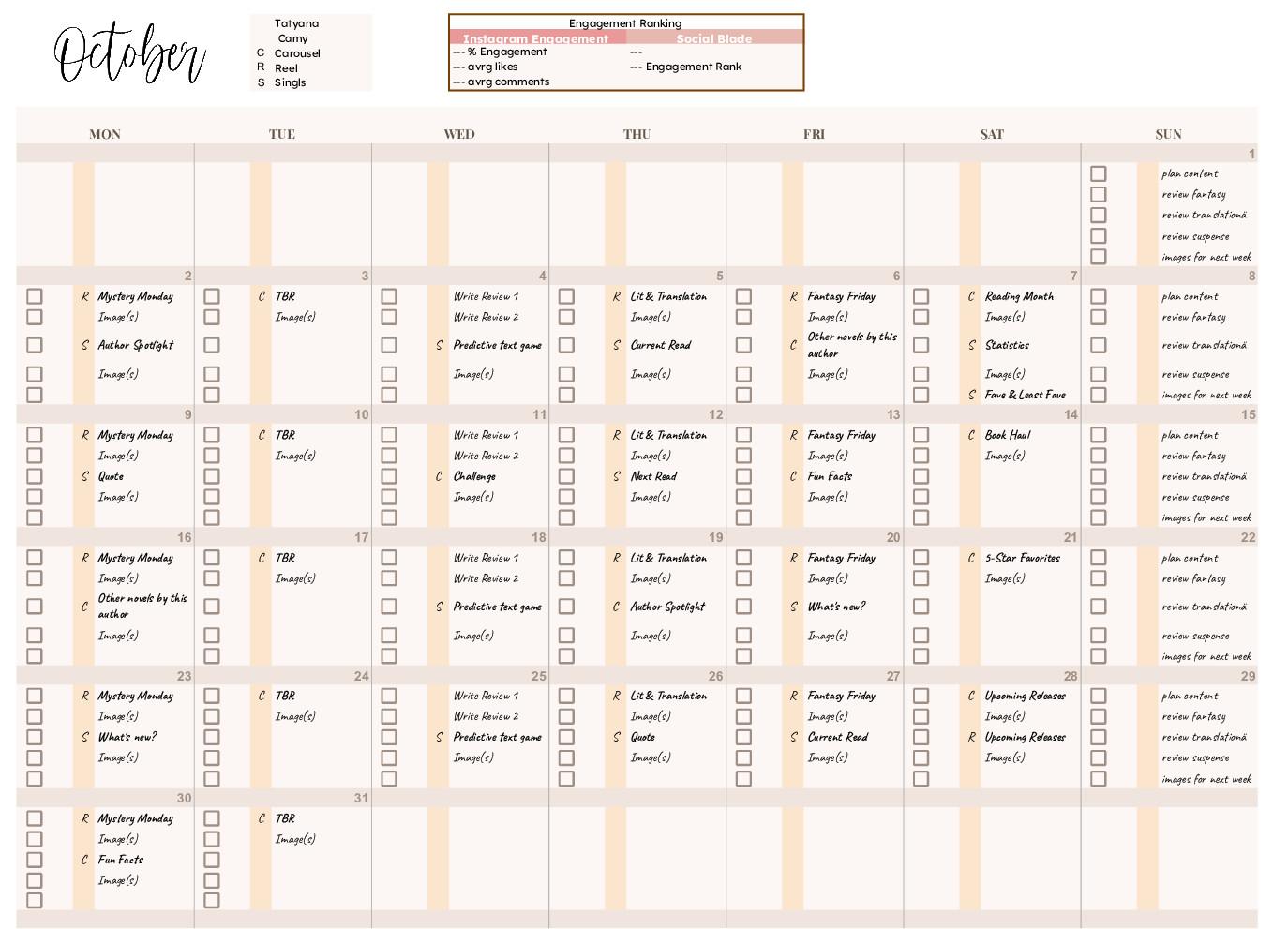 First monthly plan - image 1 - student project