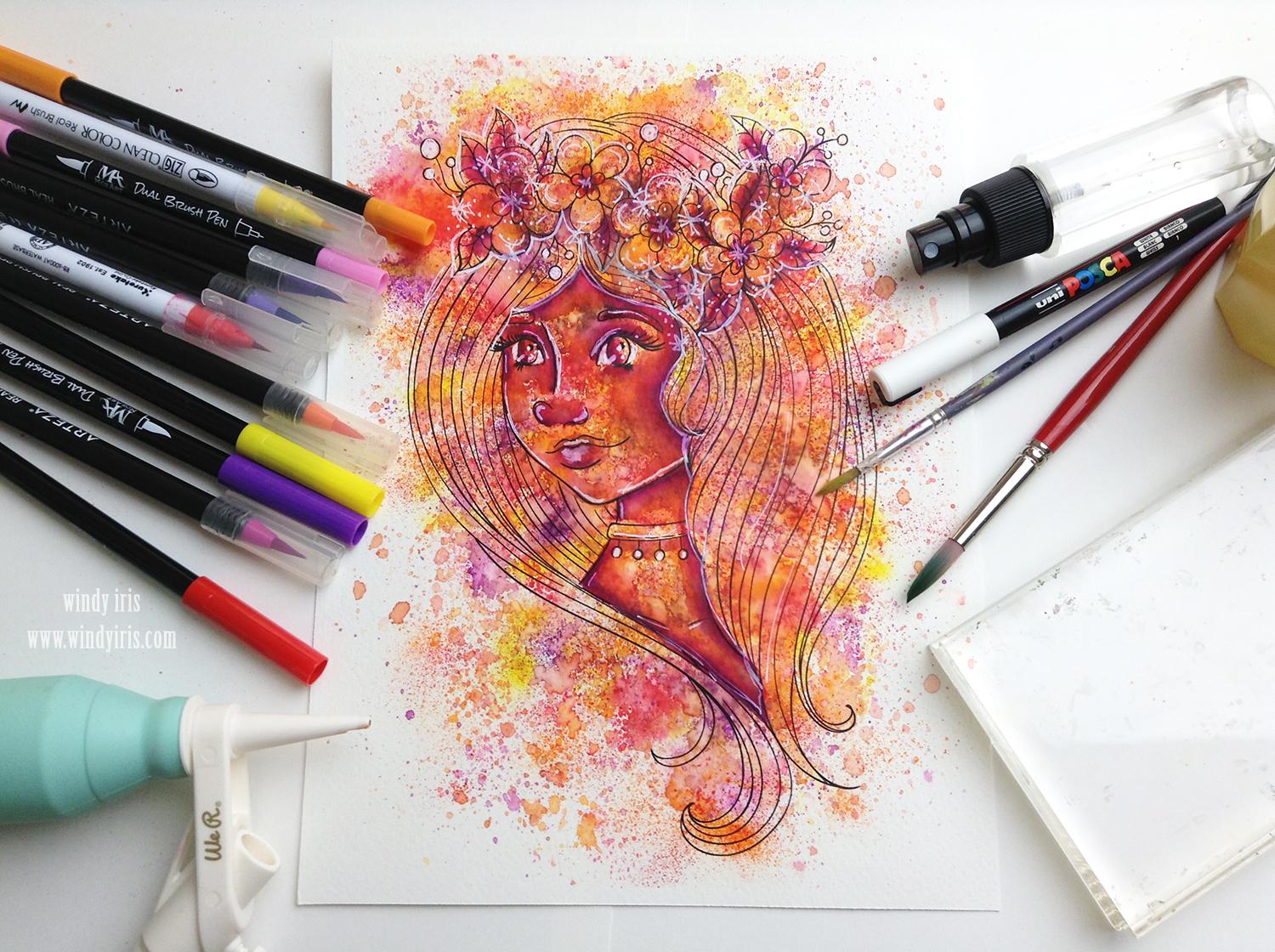 Coloring with Water Based Markers - Sample Project - image 2 - student project