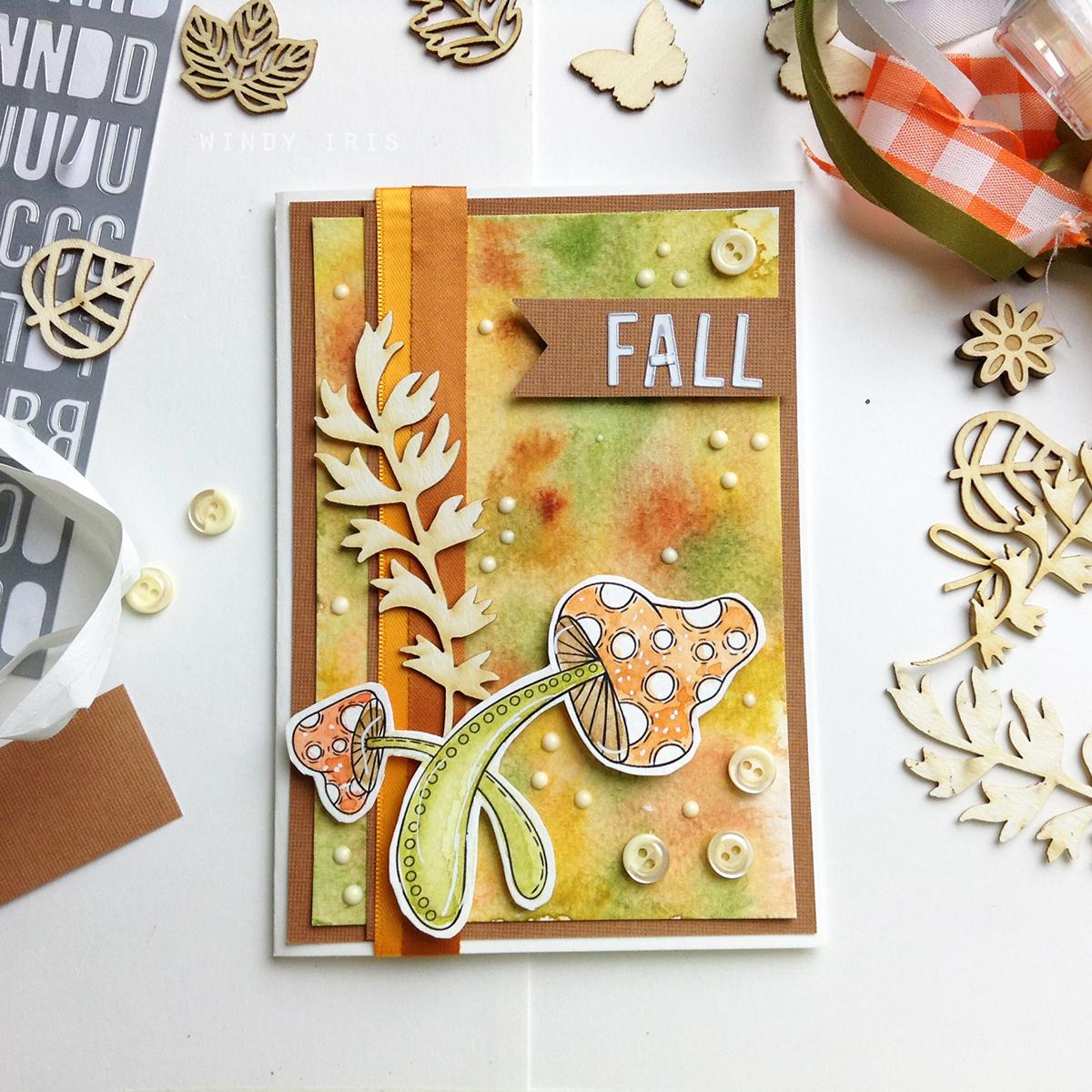 Autumn Watercolor Greeting Cards - Sample Project - image 3 - student project