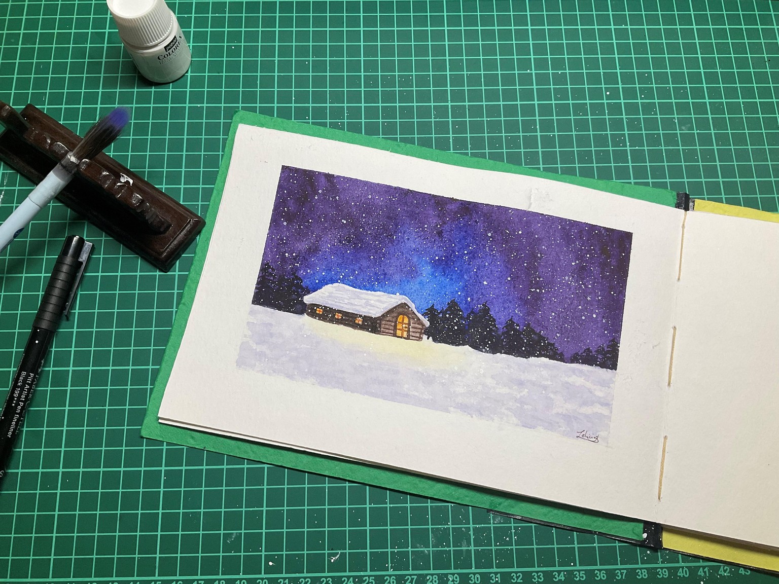 Tiny house in the snow - image 3 - student project
