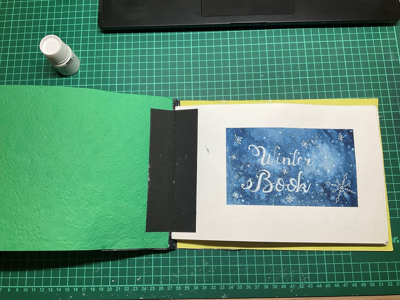 Winter book inspired from this course - image 1 - student project