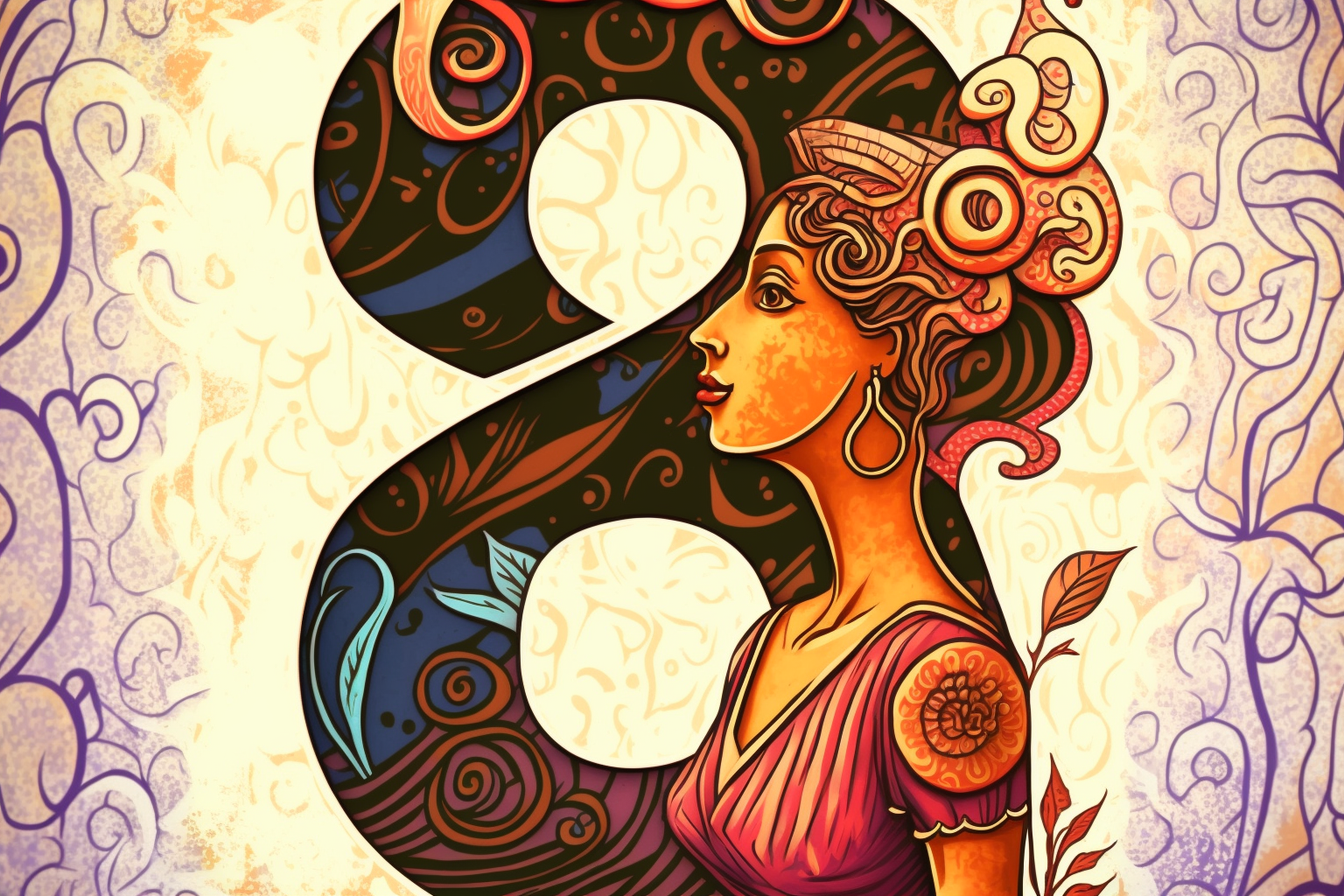 Woman Day - AI Art - image 4 - student project