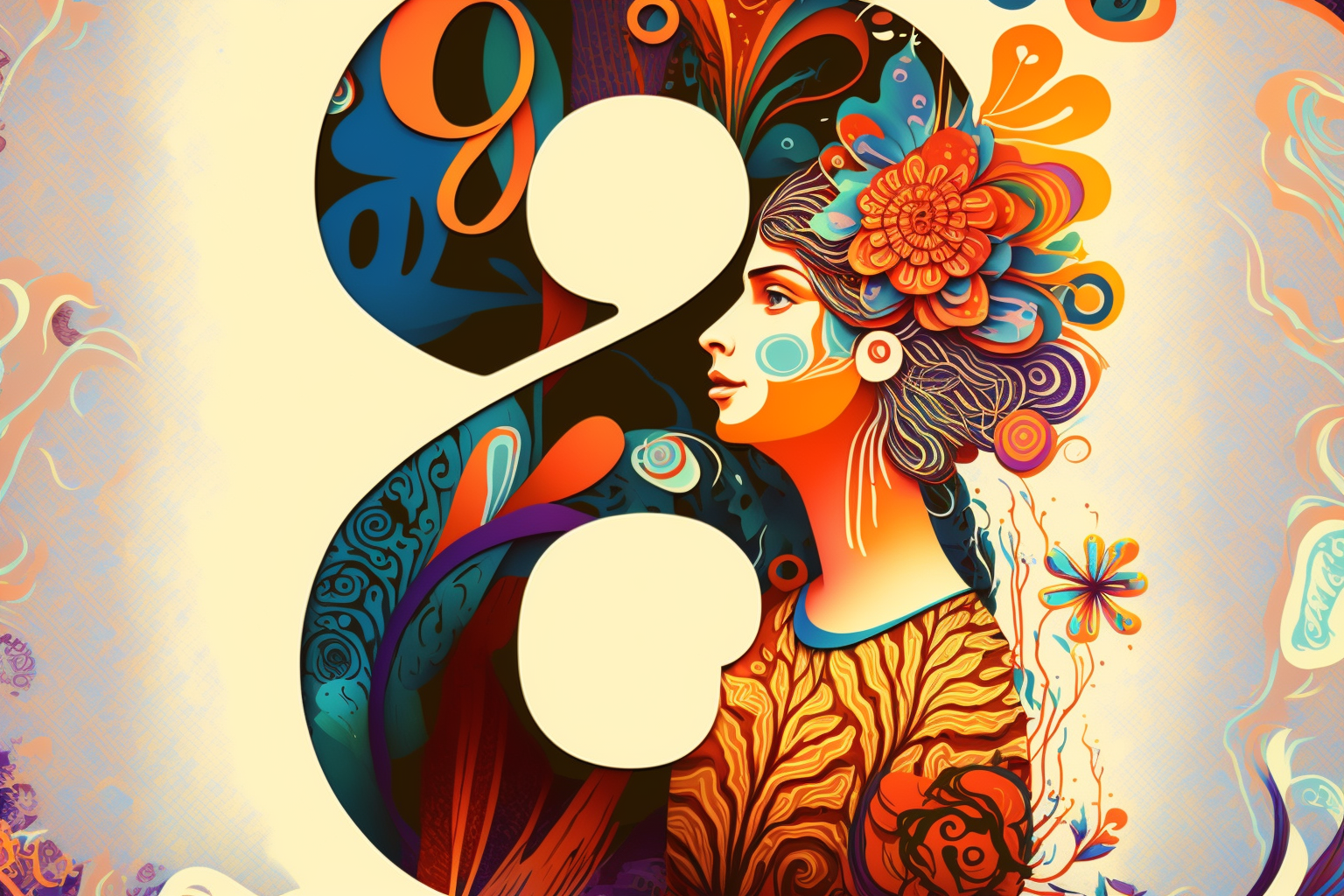 Woman Day - AI Art - image 3 - student project