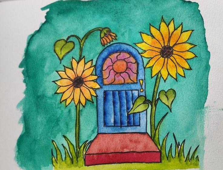 Chapter 4 Create a cool bookshelf & my final drawing. - image 1 - student project