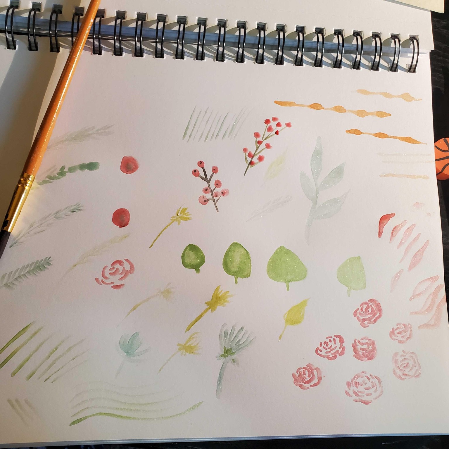 Floral watercolor cards - image 1 - student project