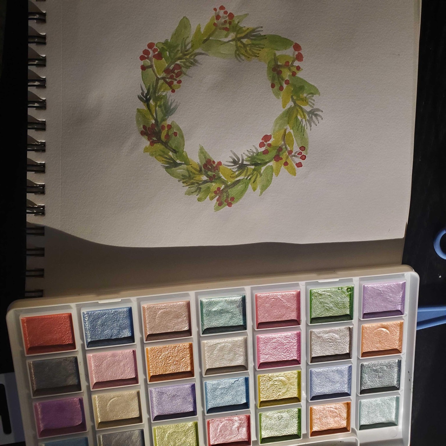 Holiday wreath - image 2 - student project