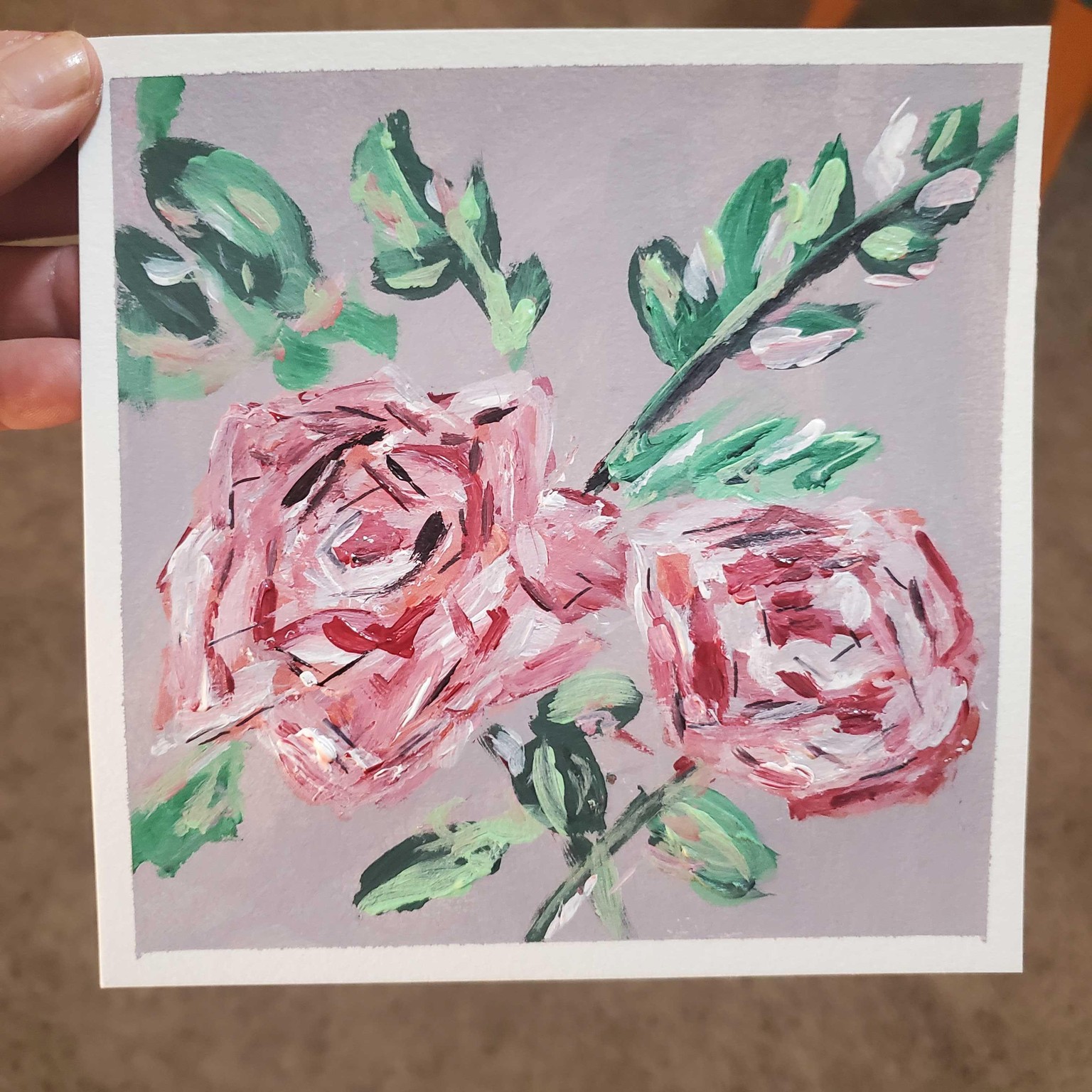 Abstract roses - image 2 - student project