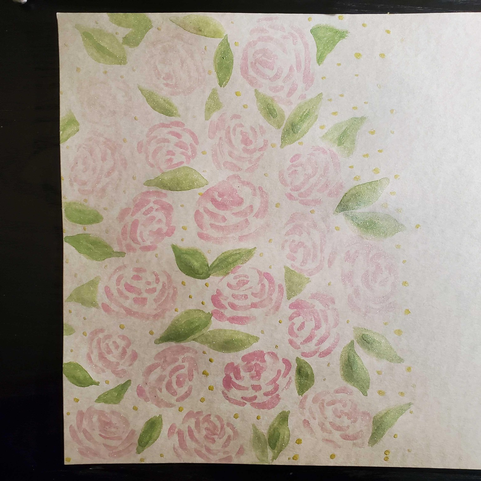 Floral watercolor cards - image 6 - student project