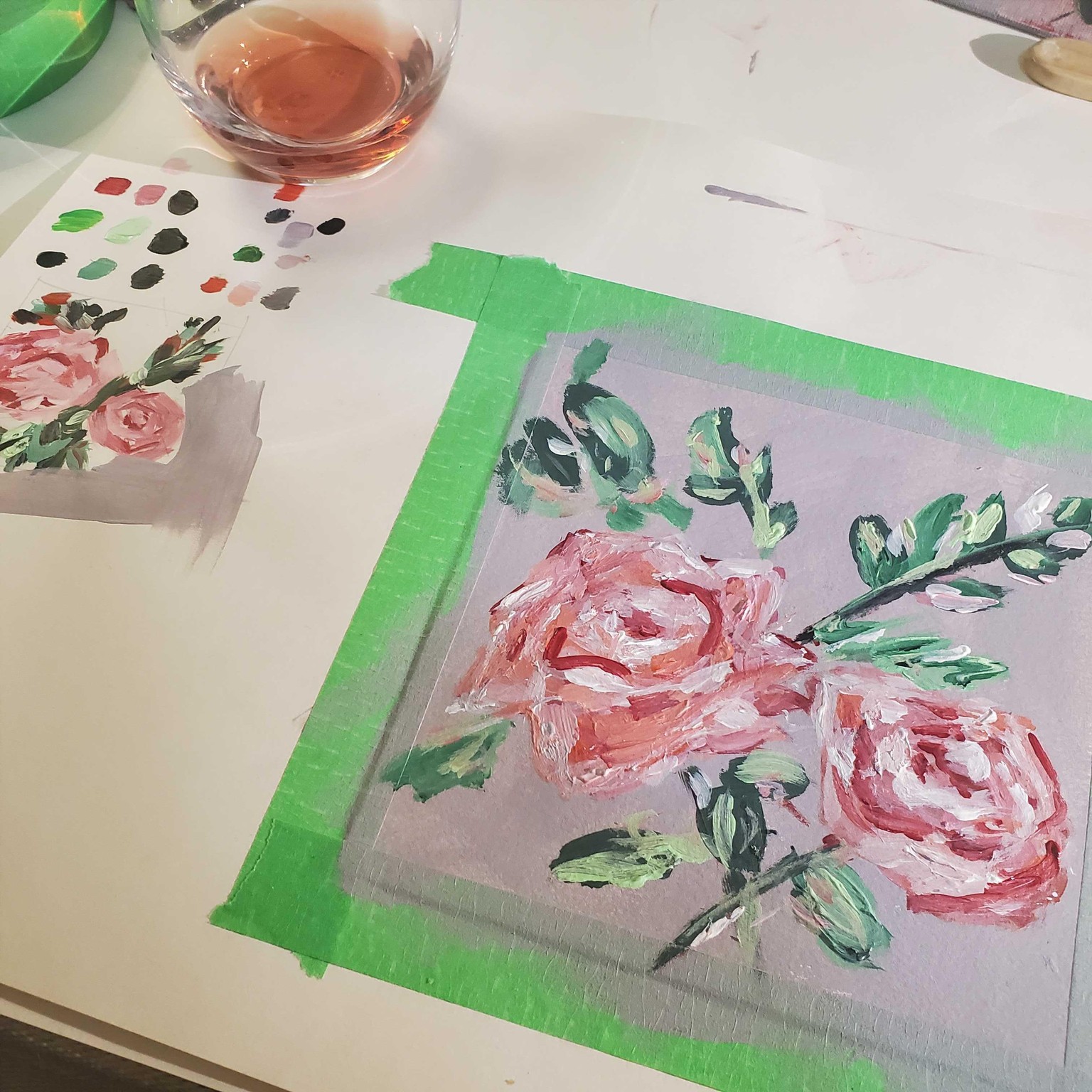 Abstract roses - image 1 - student project