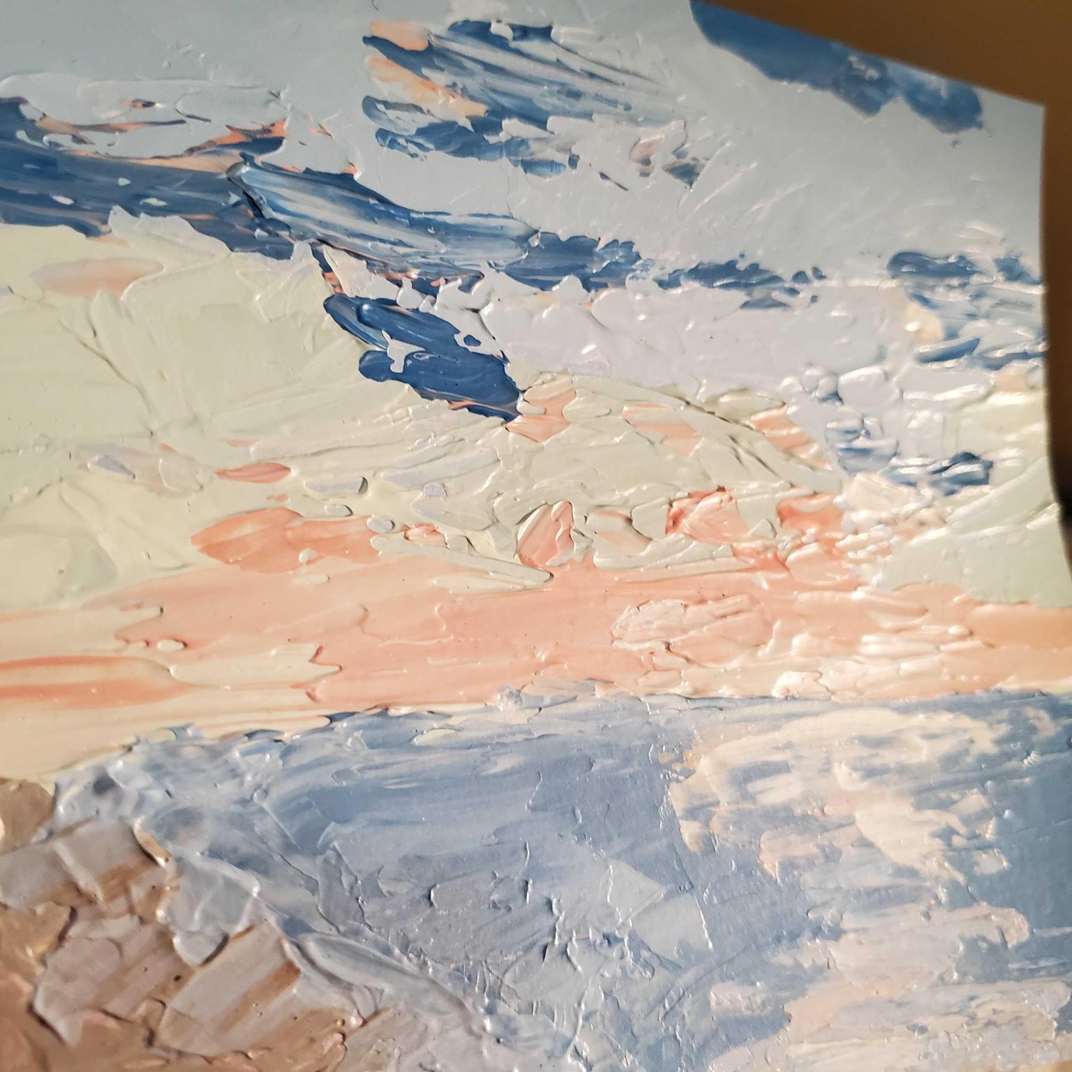 Seascape using a palette knife - image 3 - student project