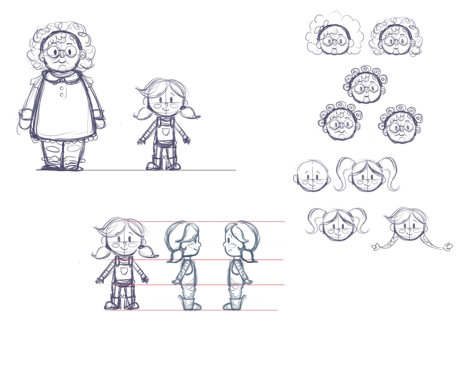 Character Sketches - image 1 - student project