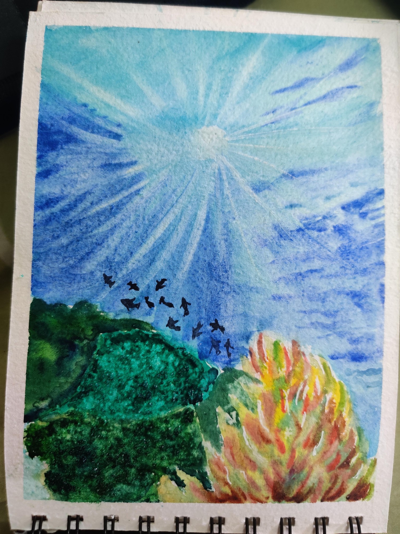 Underwater sea: Did all twice - image 4 - student project