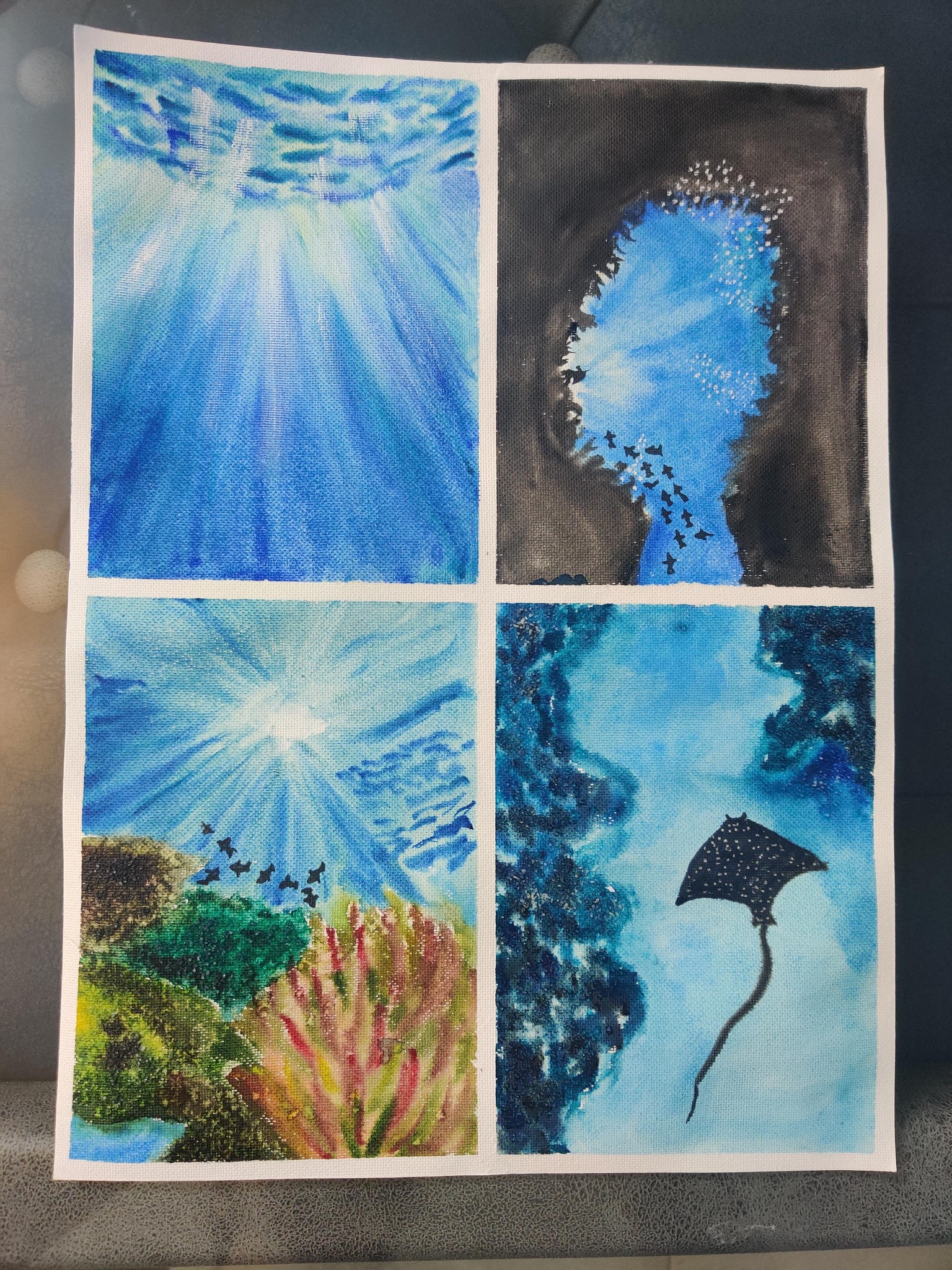 Underwater sea: Did all twice - image 2 - student project