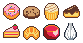 Bakery item set - image 2 - student project