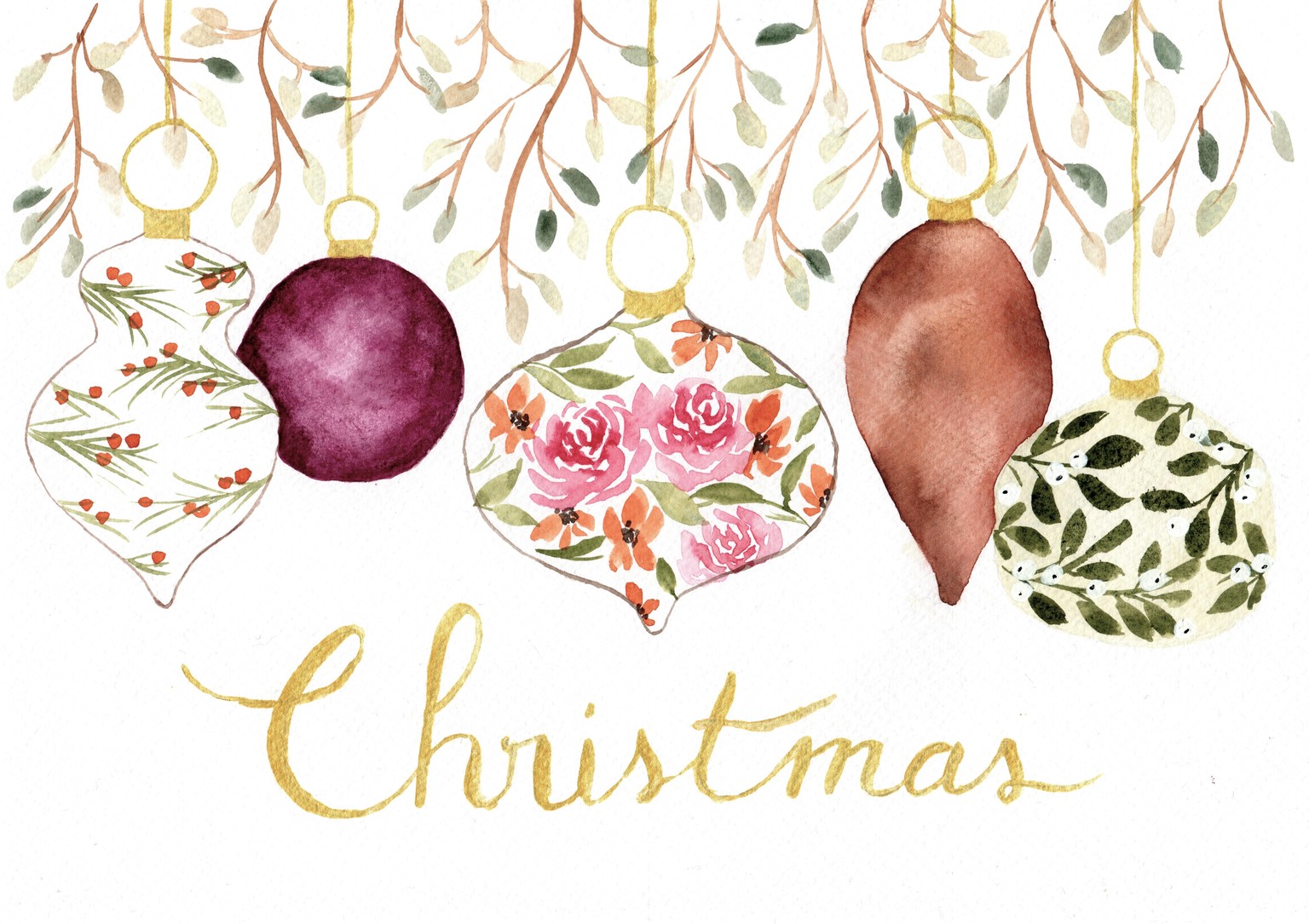 Christmas ornaments - image 1 - student project
