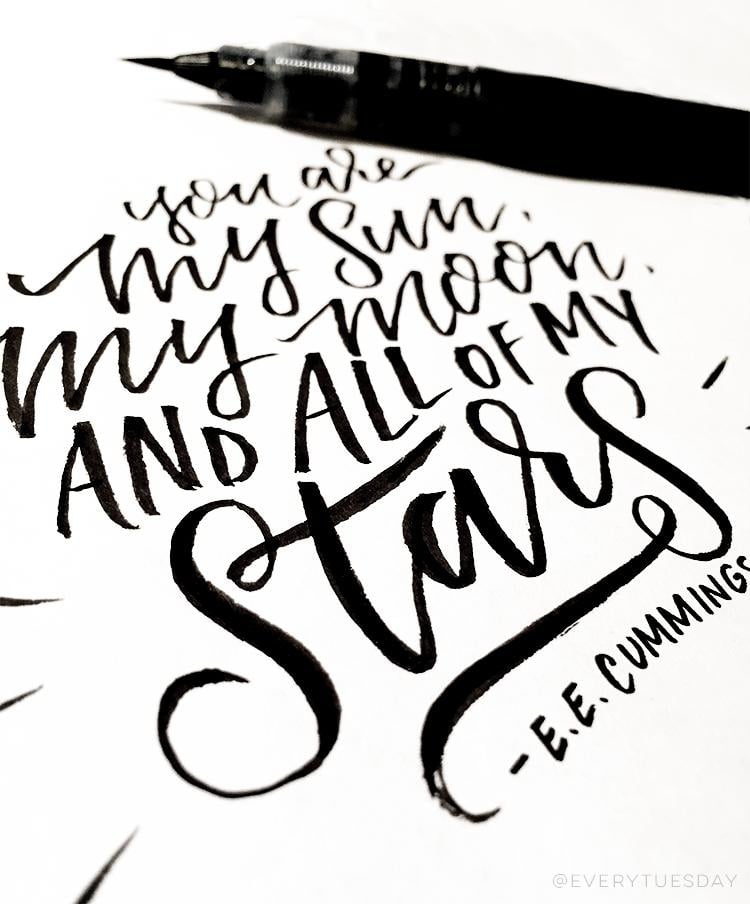 Sample Project: All Of My Stars - image 1 - student project