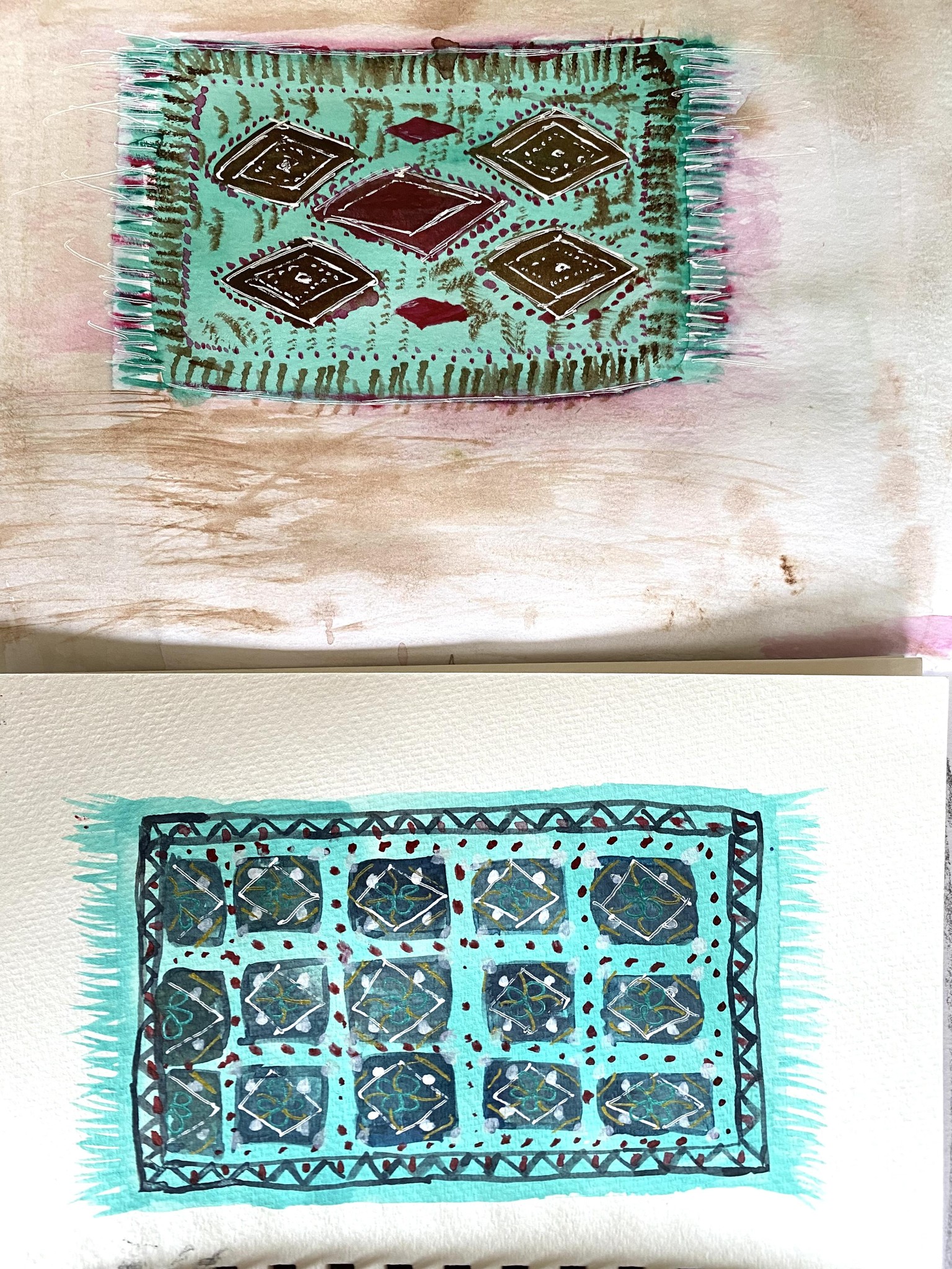 Quirky watercolour objects - image 4 - student project