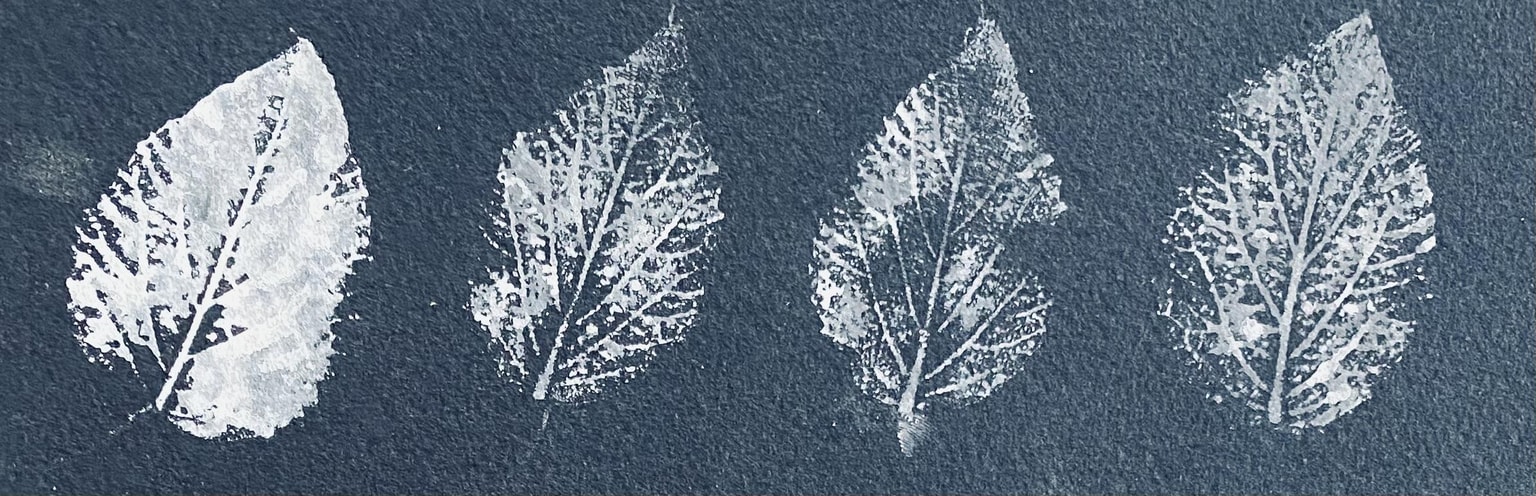 Leaf printing - image 1 - student project