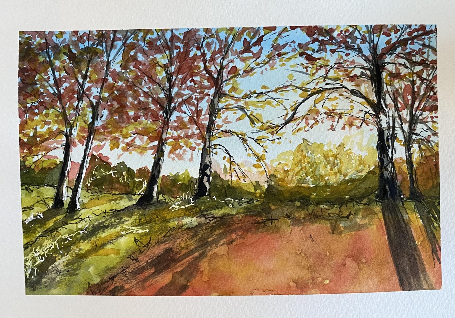 Autumn landscape - image 1 - student project