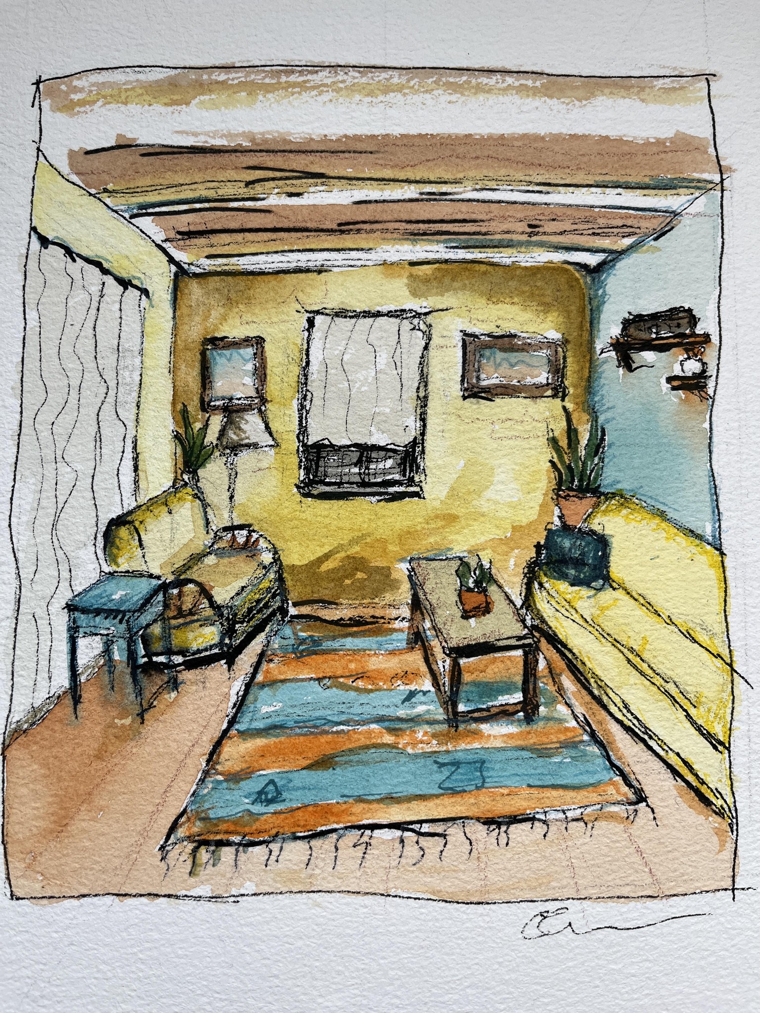Urban Sketch Room - image 1 - student project