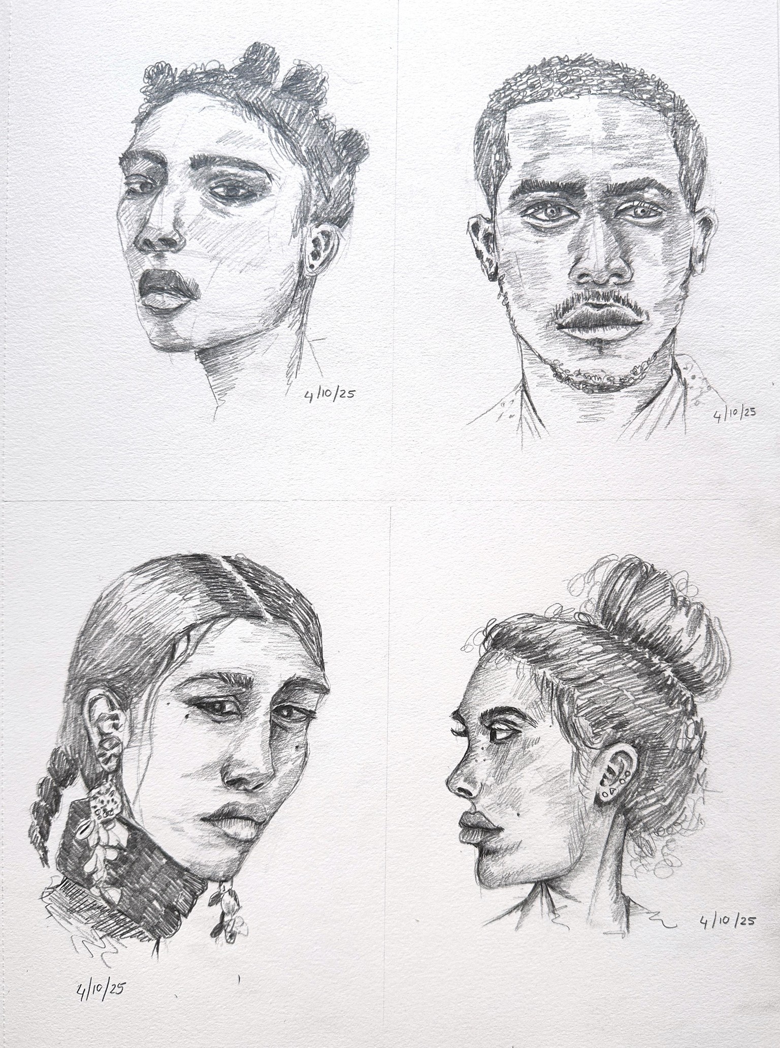 Freehand portraits - image 2 - student project