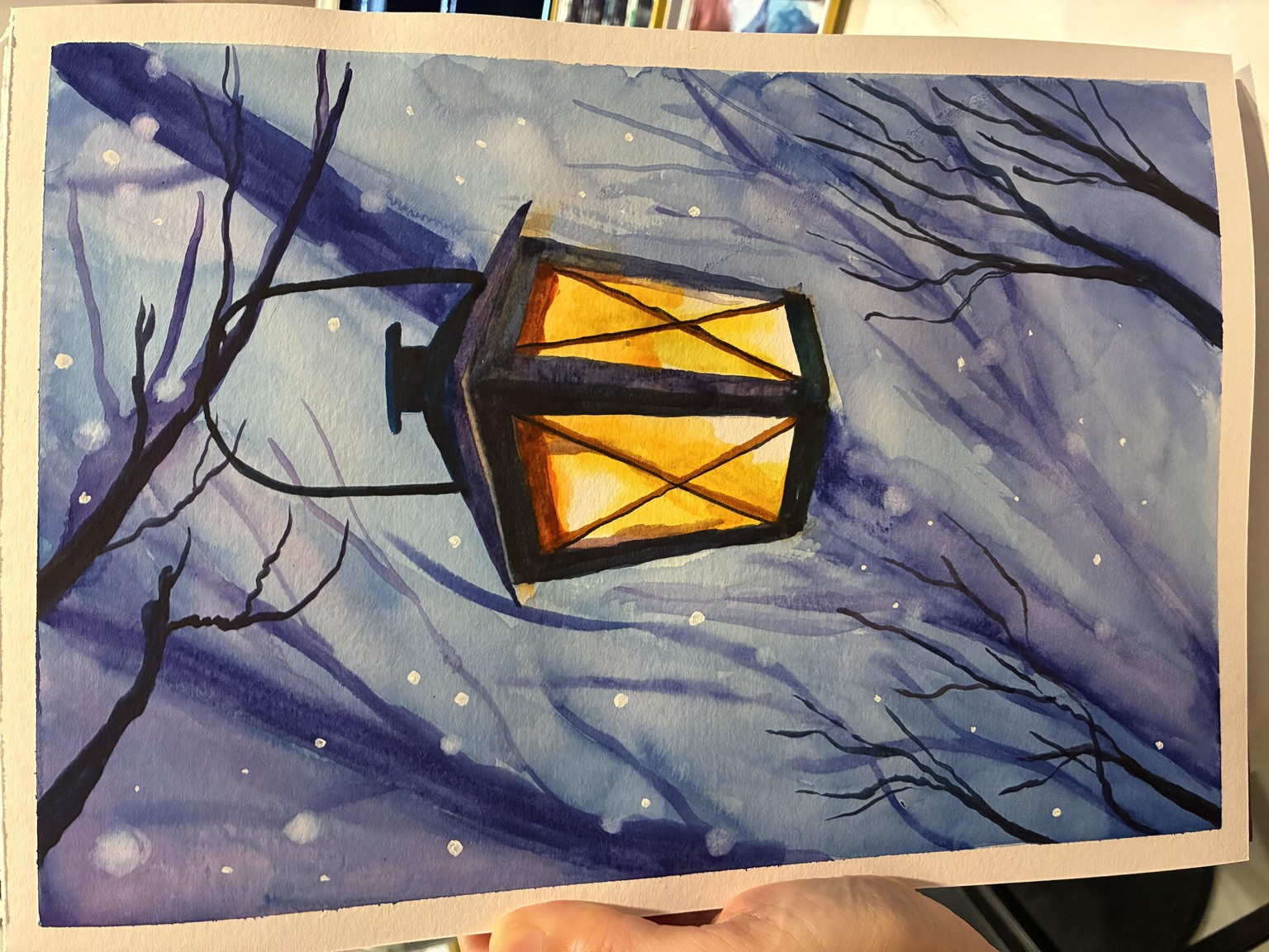Winter lamp - image 1 - student project
