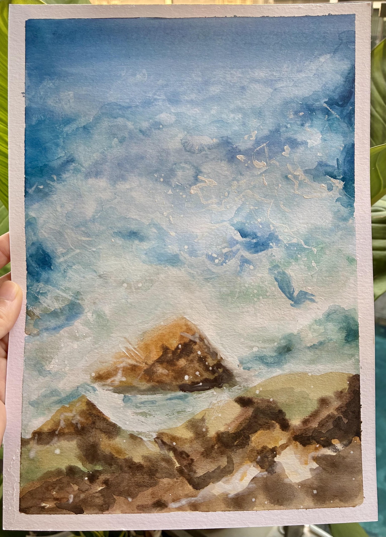 Ocean waves - image 1 - student project