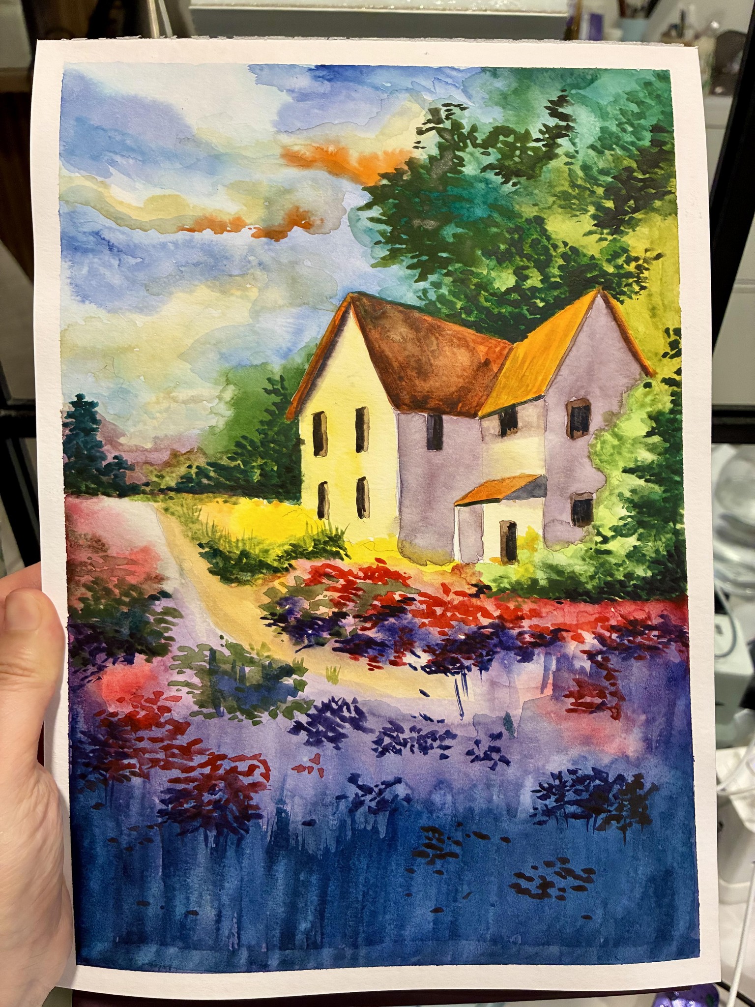 House and garden - image 1 - student project
