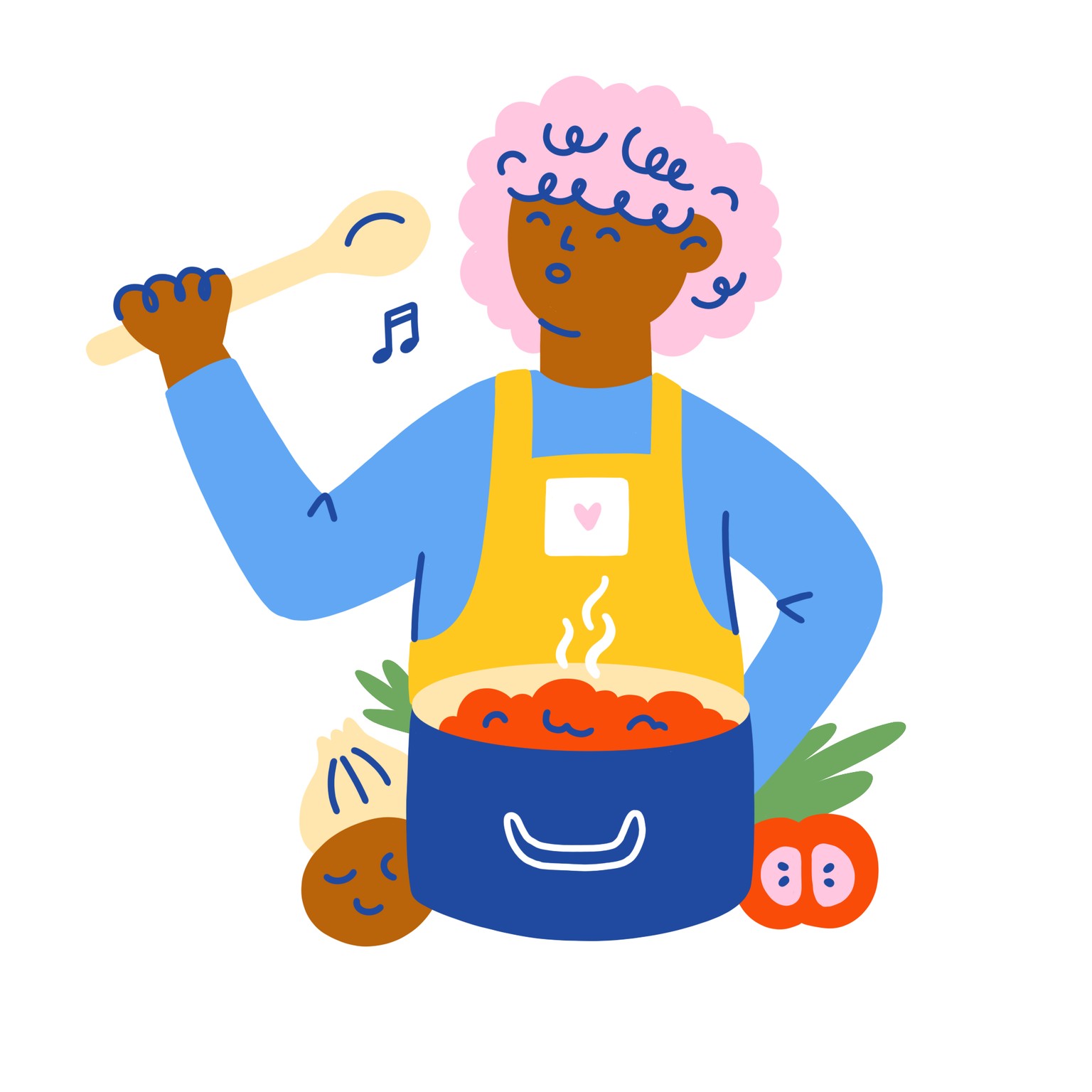 Cooking illustrations - image 2 - student project