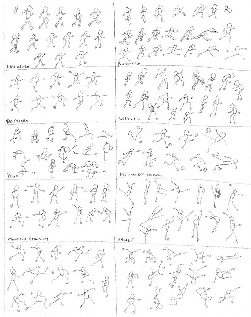 SAMPLE PROJECT: Speed Gesture Drawings - image 2 - student project
