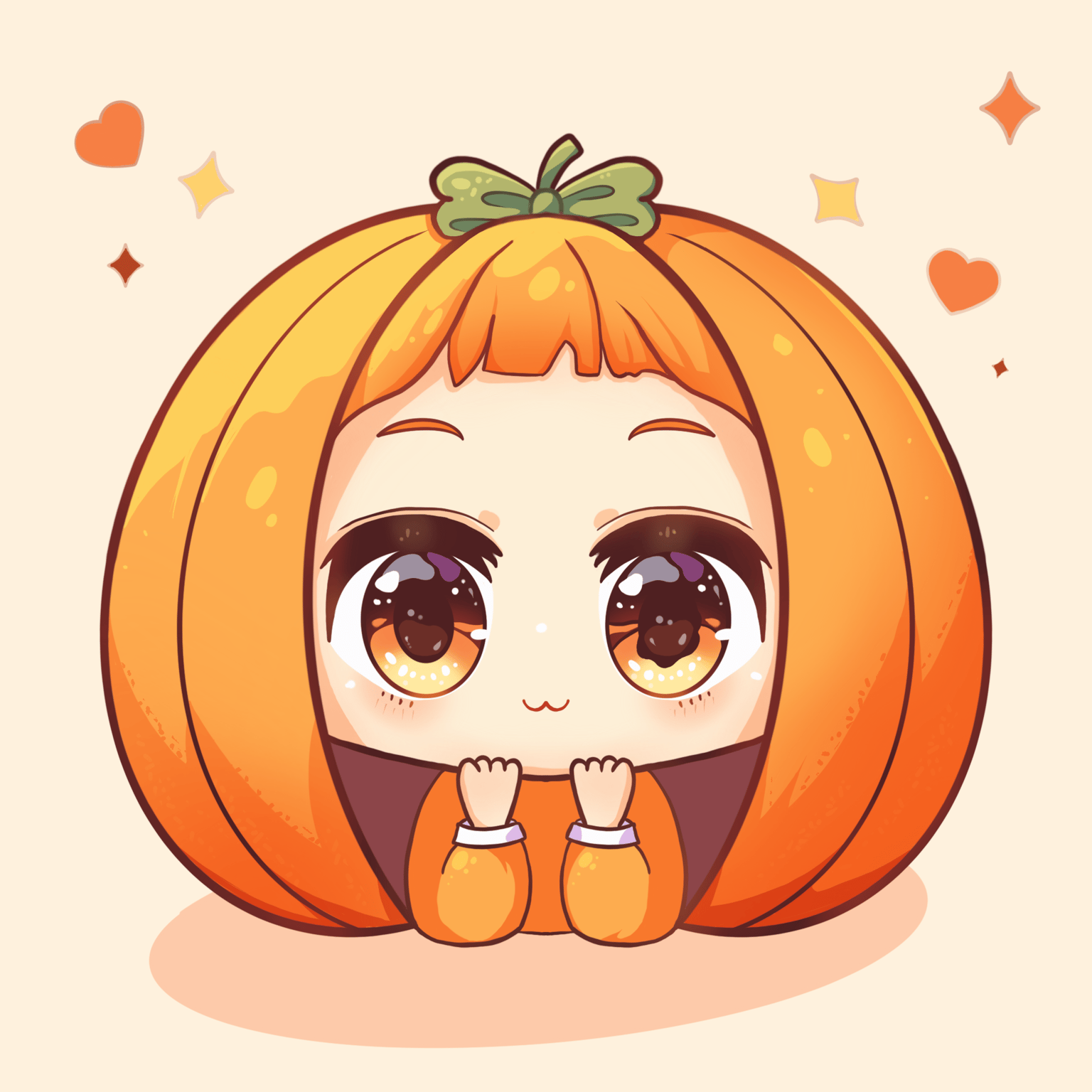 Pumpkin girl - image 1 - student project