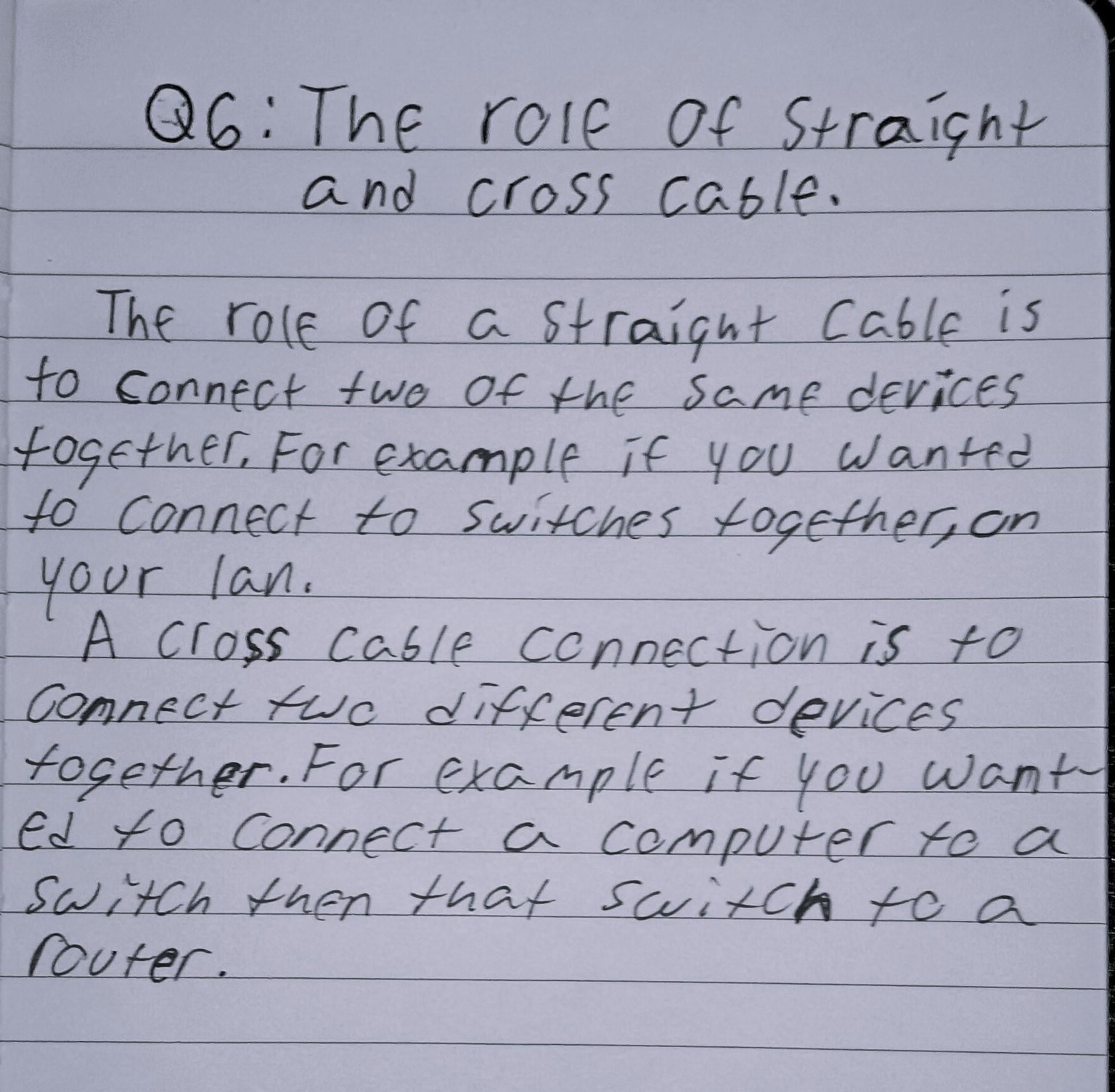 Networking device questions - image 4 - student project