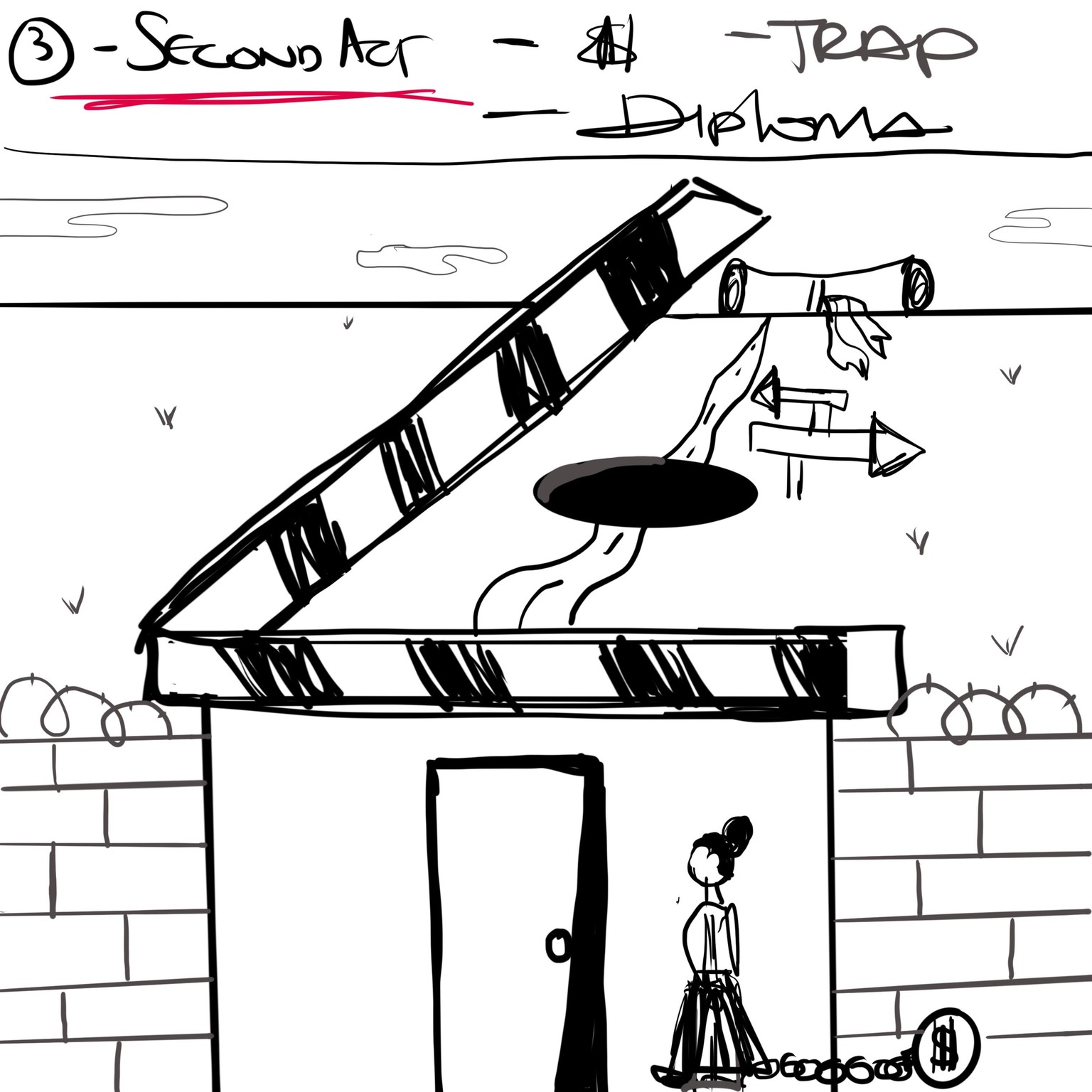 My illustration version-Second Act - image 2 - student project