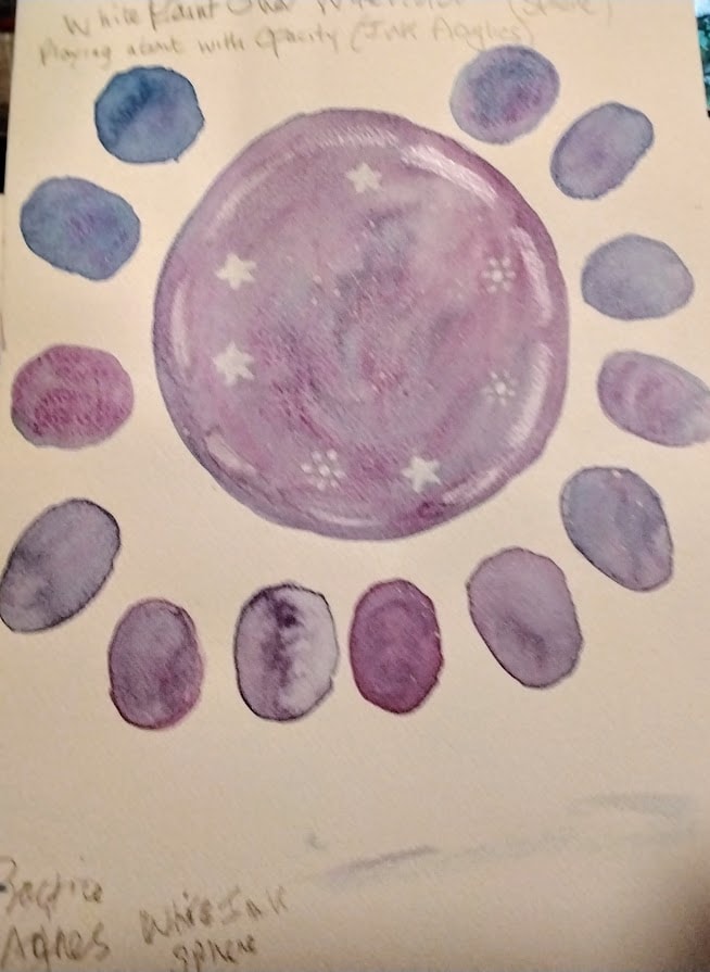 mixed media painting project - image 3 - student project