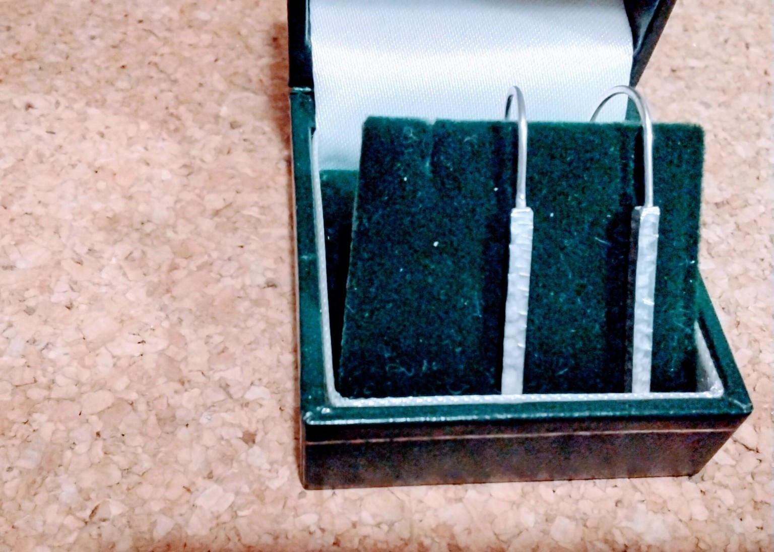 Silver birch earrings - image 1 - student project