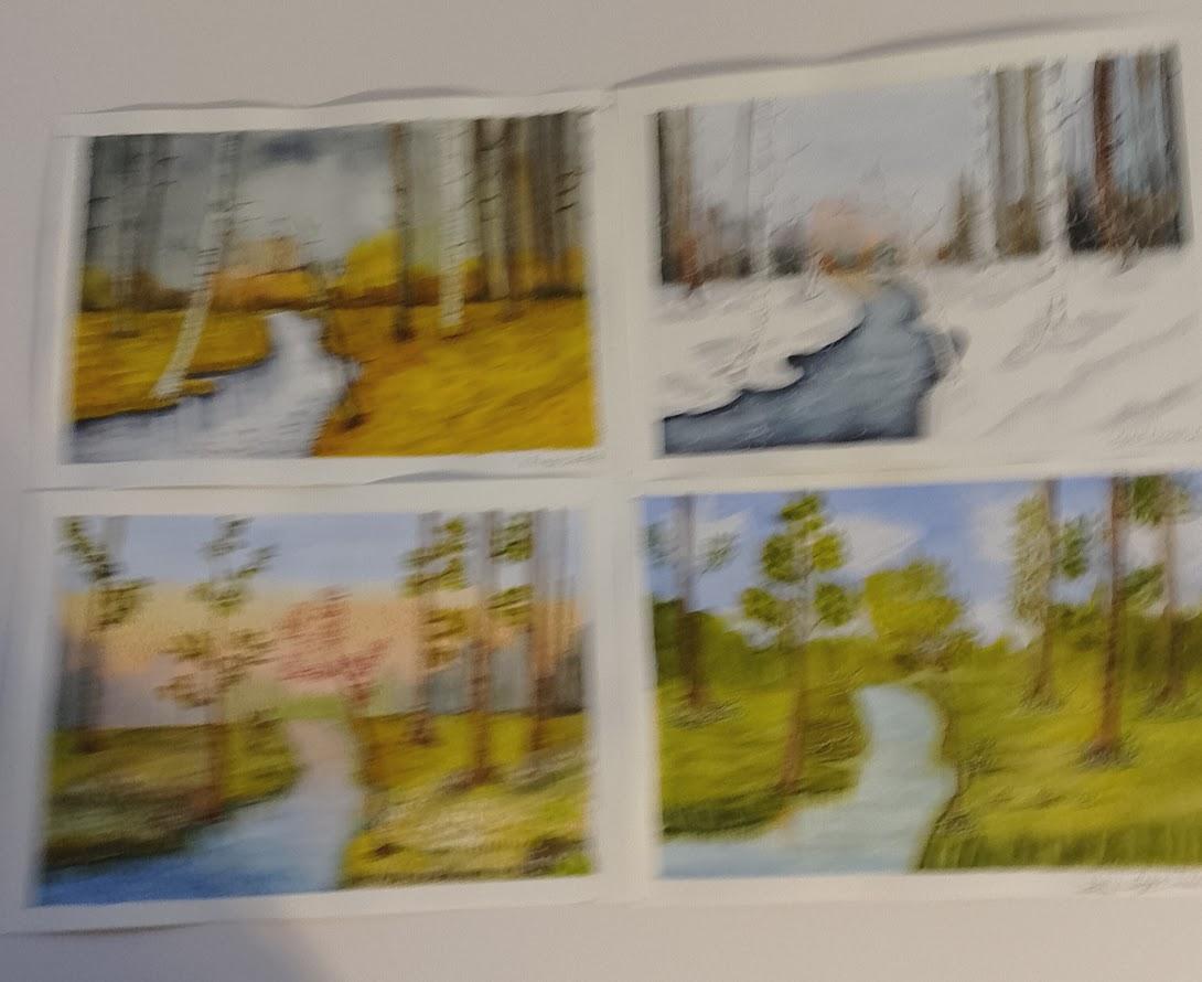 4 seasons landscapes - image 5 - student project