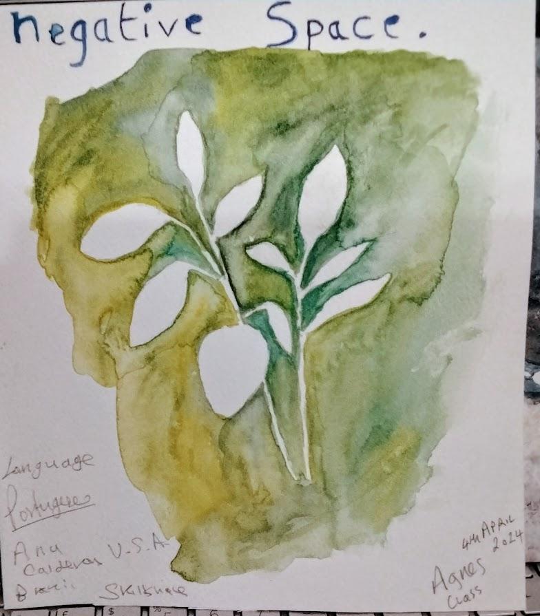mixed media painting project - image 2 - student project