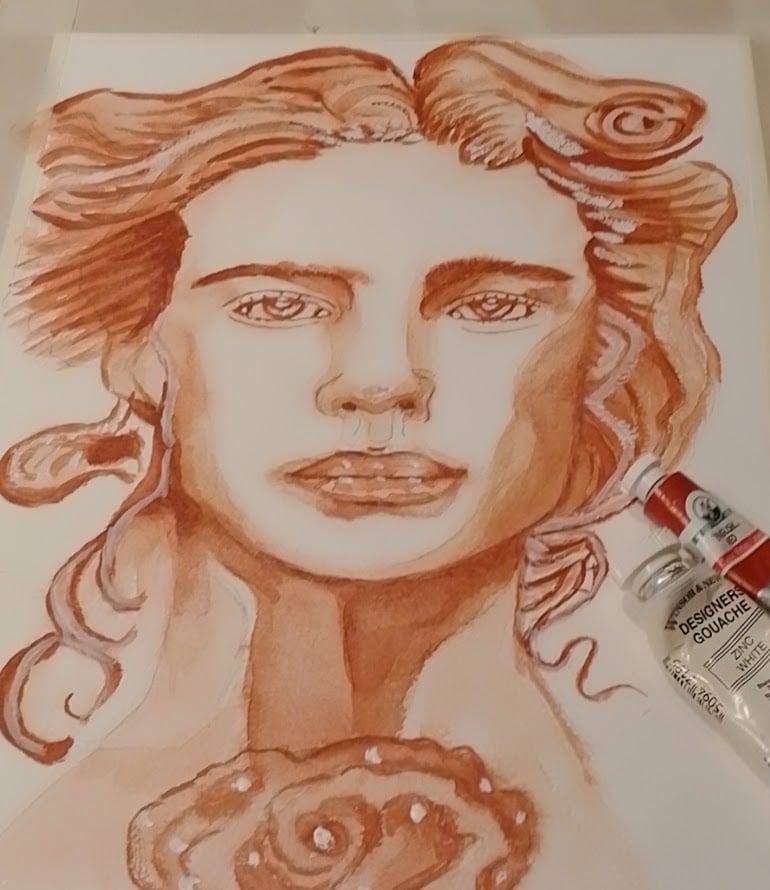 monochromatic painting - image 1 - student project