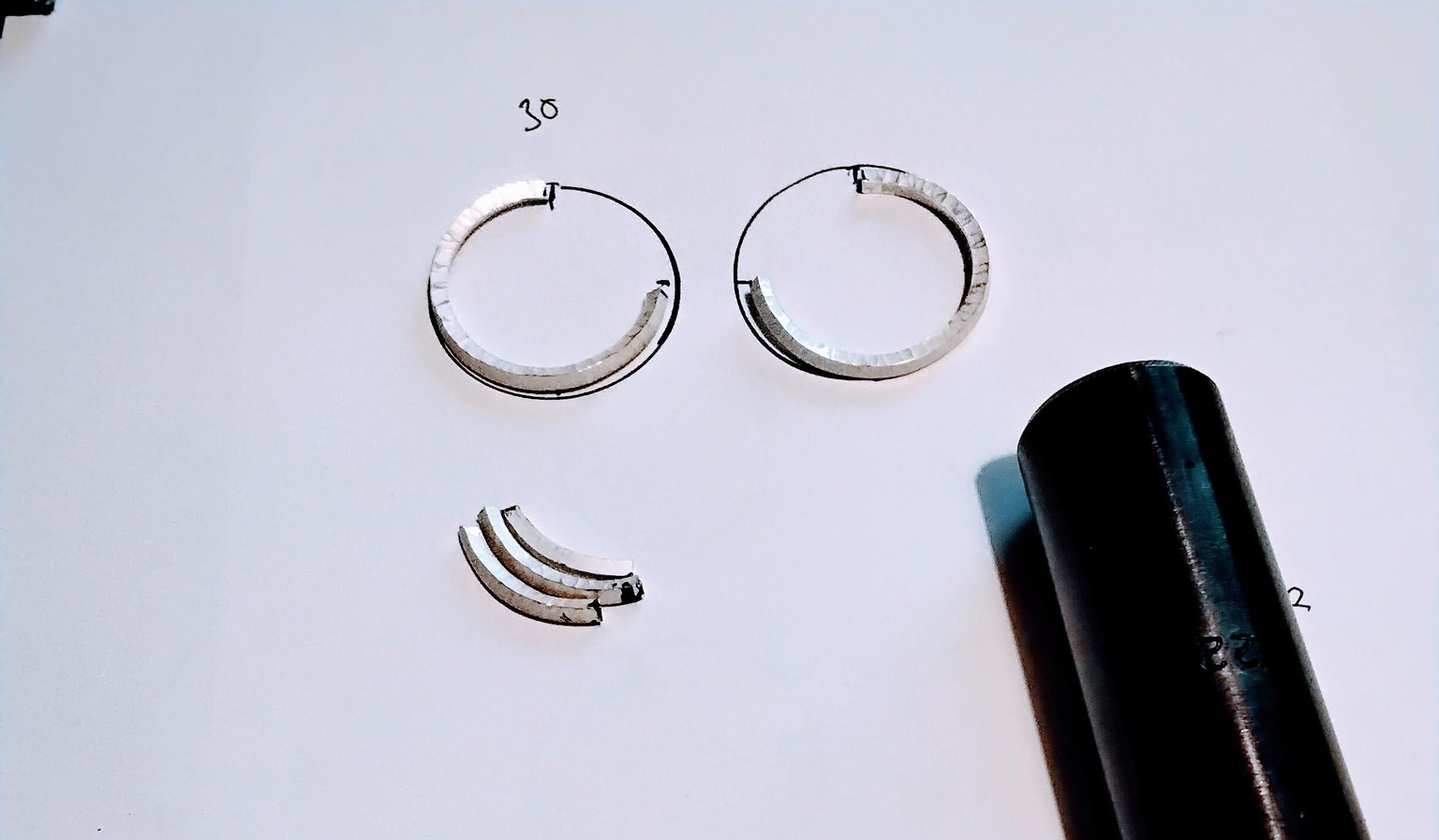 Square wire hoops - image 2 - student project