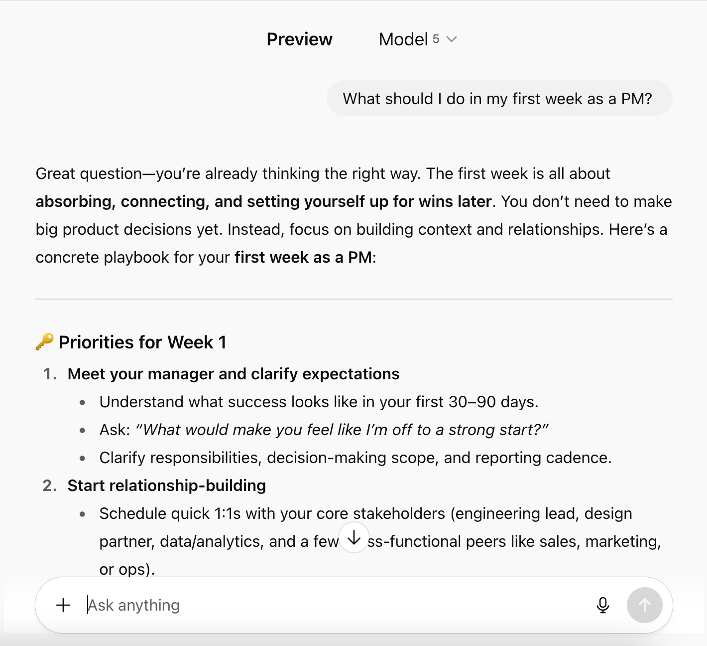 First 90 Days Guide as a new Product Manager - image 2 - student project