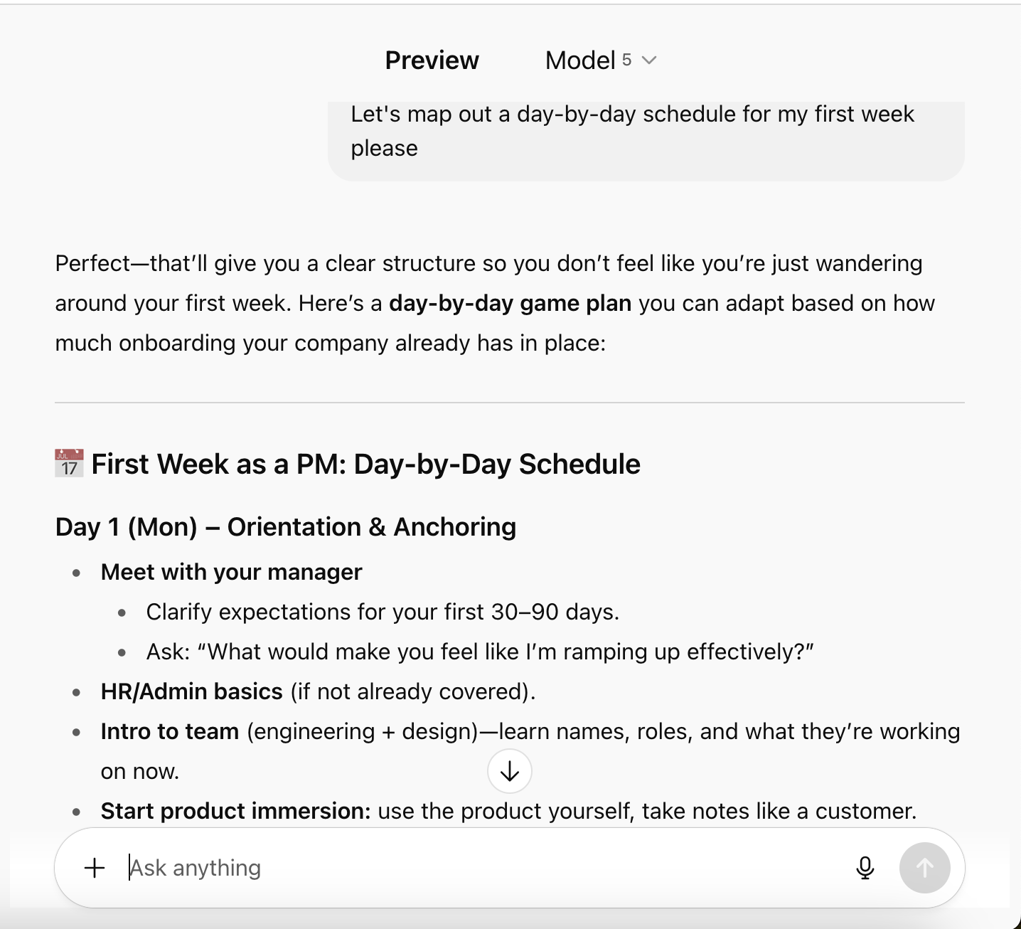 First 90 Days Guide as a new Product Manager - image 3 - student project