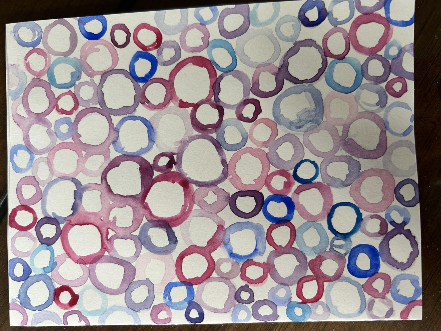 Watercolor Cards - image 2 - student project