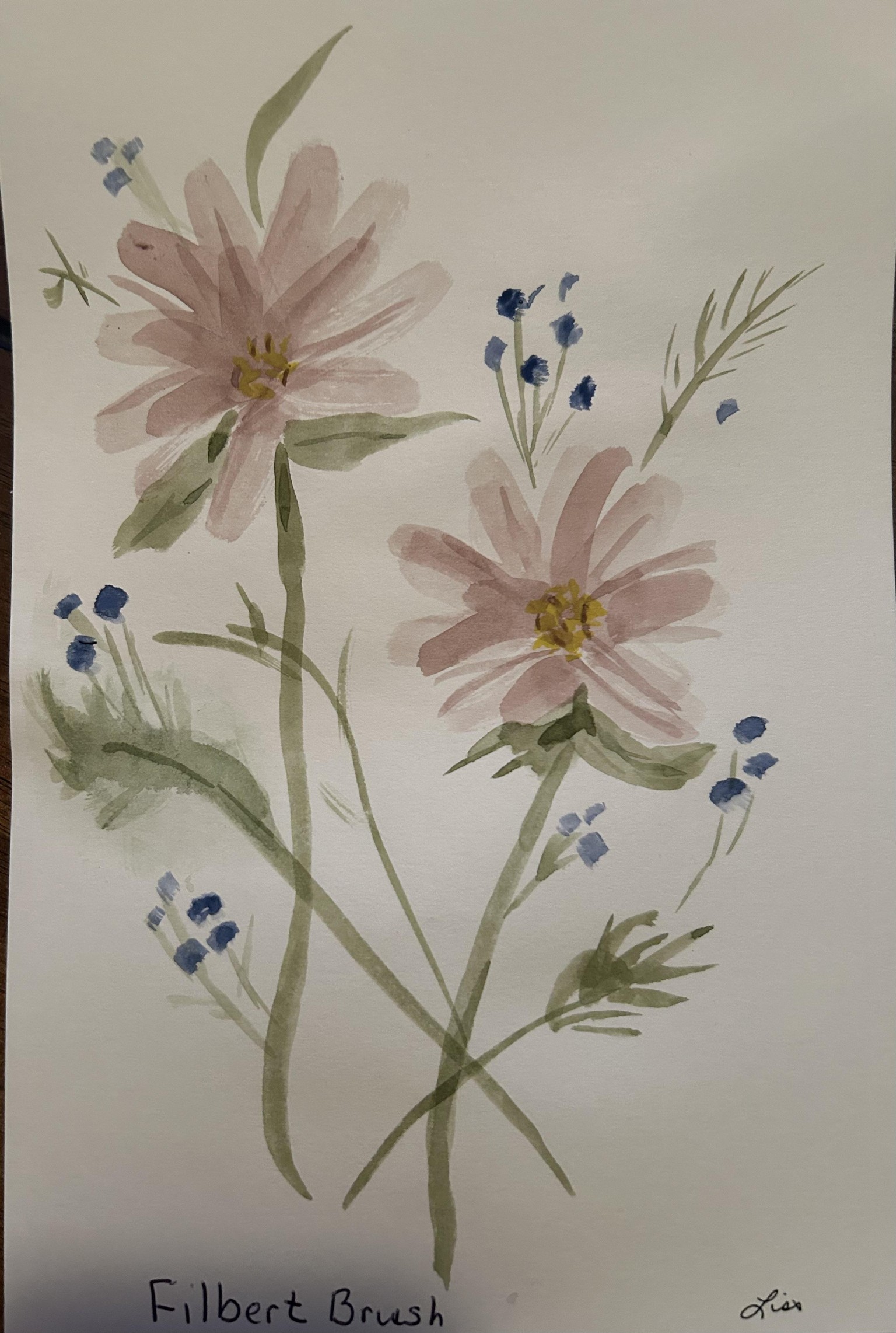 Exploring Brushes and Florals - image 2 - student project
