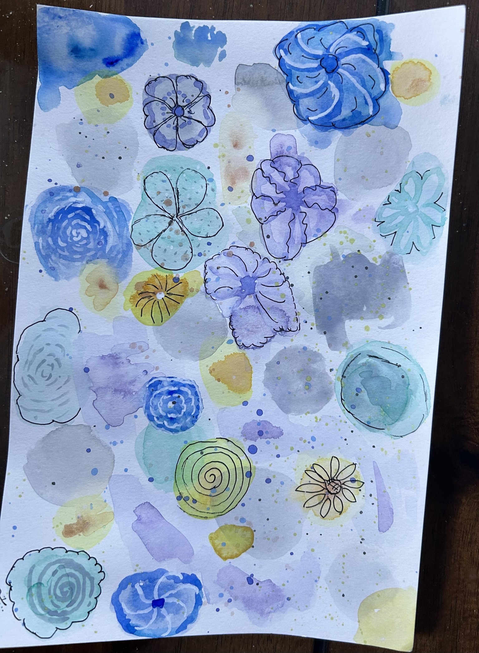 Fun with Watercolor and Inking - image 1 - student project